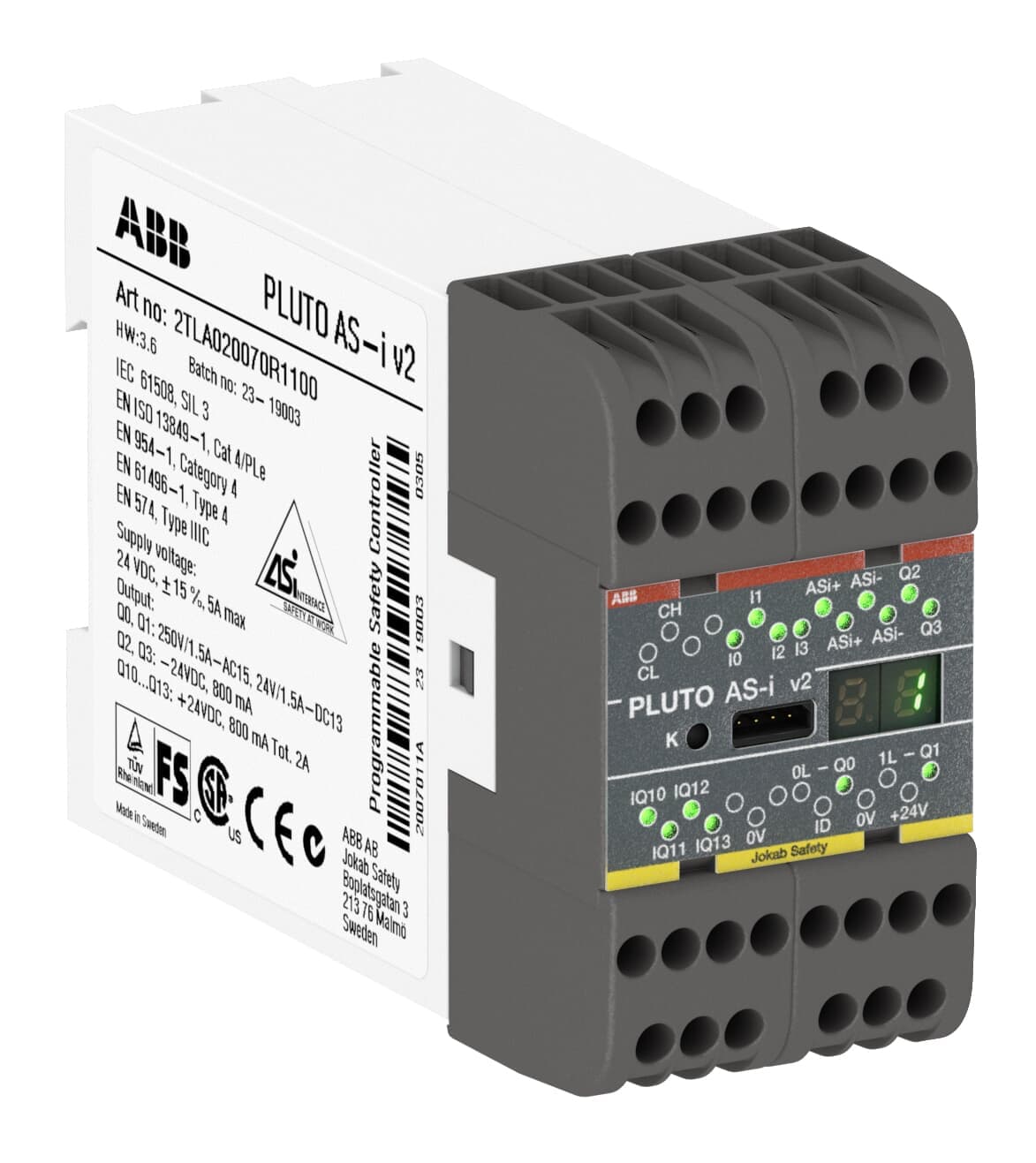 2TLA020070R1100 ABB - Pluto AS-i v2