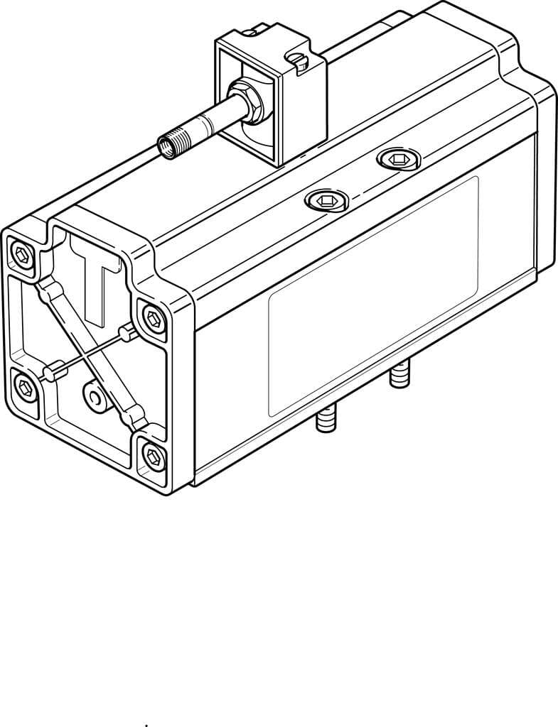 12457 Festo - MDH-5/2-3/4-D-4-24DC