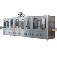 Stainless-steel bottle filling monoblock