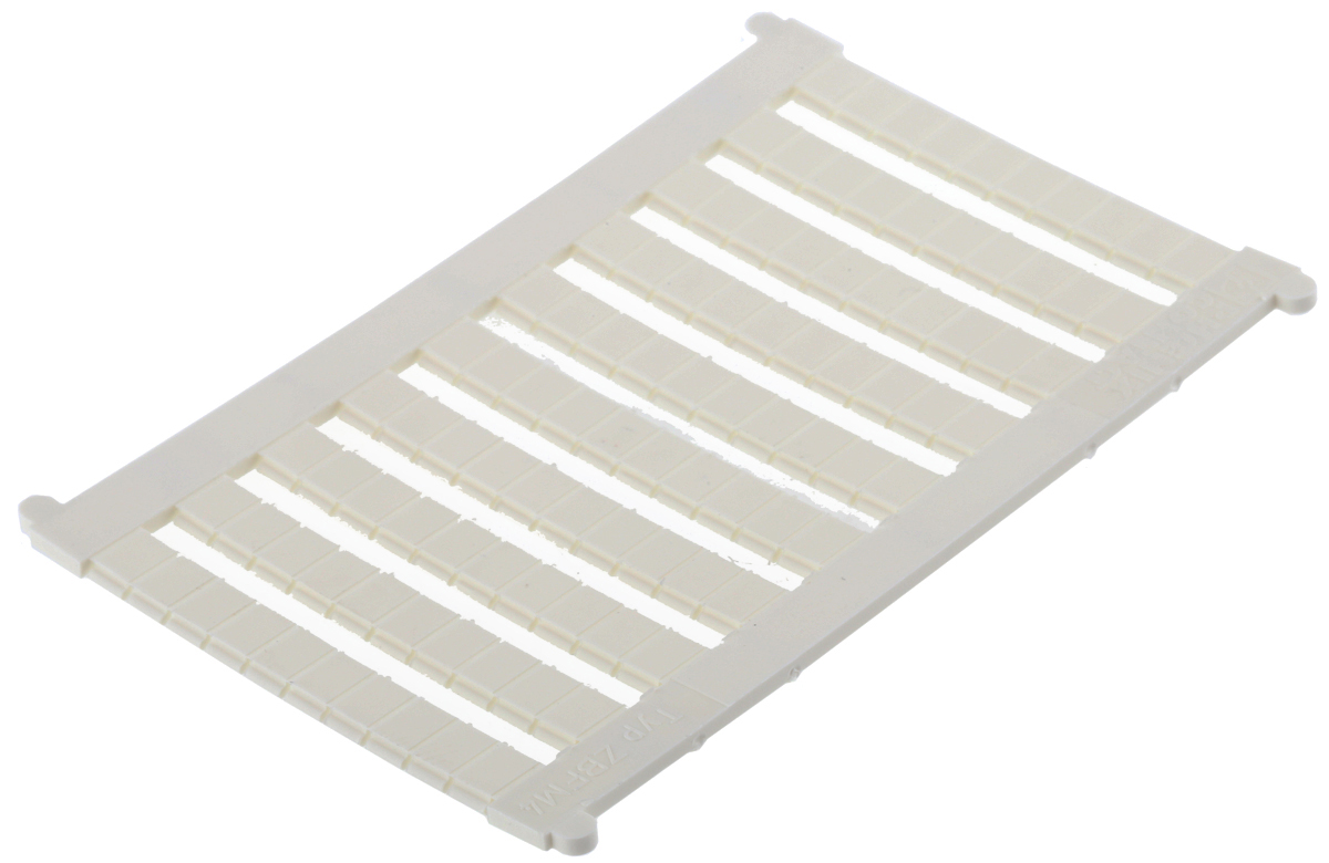 Phoenix Contact, ZBFM 4/WH:UNBEDRUCKT Marker Card for use with for use with Terminal Blocks | 0803579