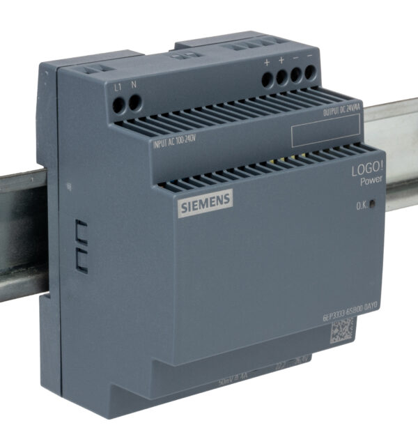 Siemens LOGO POWER Switched Mode DIN Rail Power Supply, 100 → 240V ac ac Input, 24V dc dc Output, 4A Output, 96W