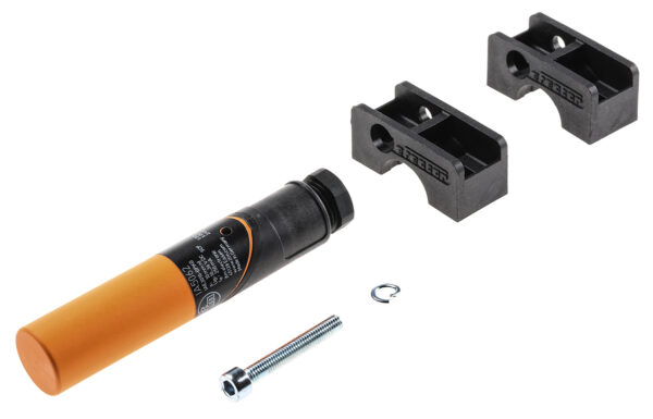 ifm electronic Inductive Threaded Barrel Proximity Sensor, 10 mm Detection, PNP NO, 10 → 36 V dc
