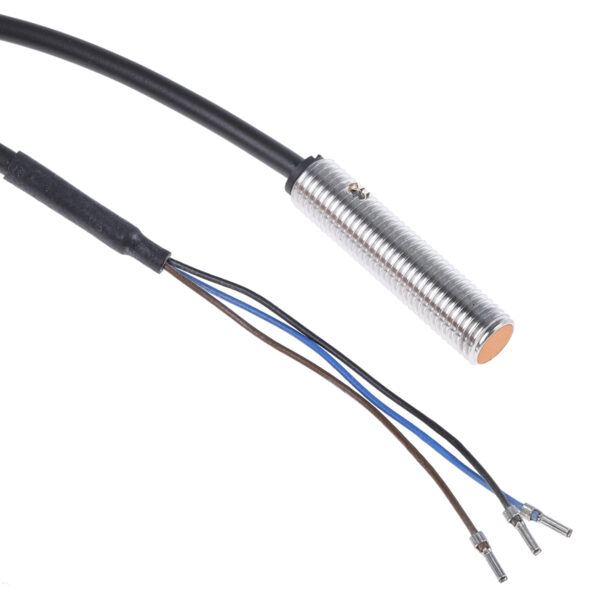 ifm electronic Inductive Threaded Barrel Proximity Sensor, M8, 1 mm Detection, PNP NO, 10 → 36 V dc