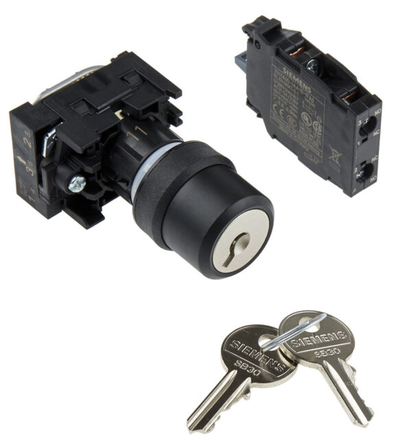 Siemens Key Switch, SPDT 2-Way