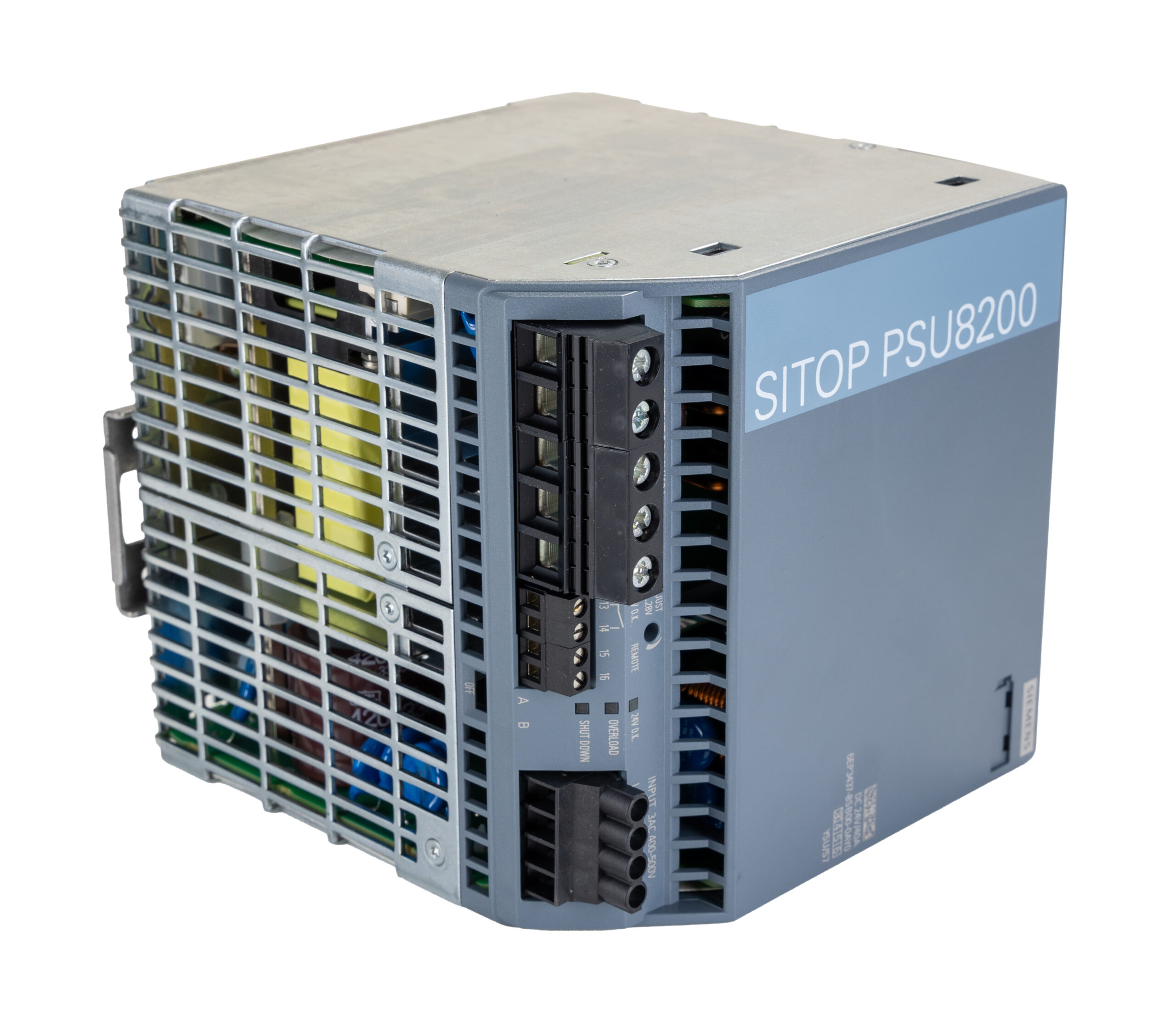 Siemens SITOP PSU8200 Switched Mode DIN Rail Power Supply, 500V ac ac Input, 24V dc dc Output, 40A Output, 960W | 6EP3437-8SB00-0AY0