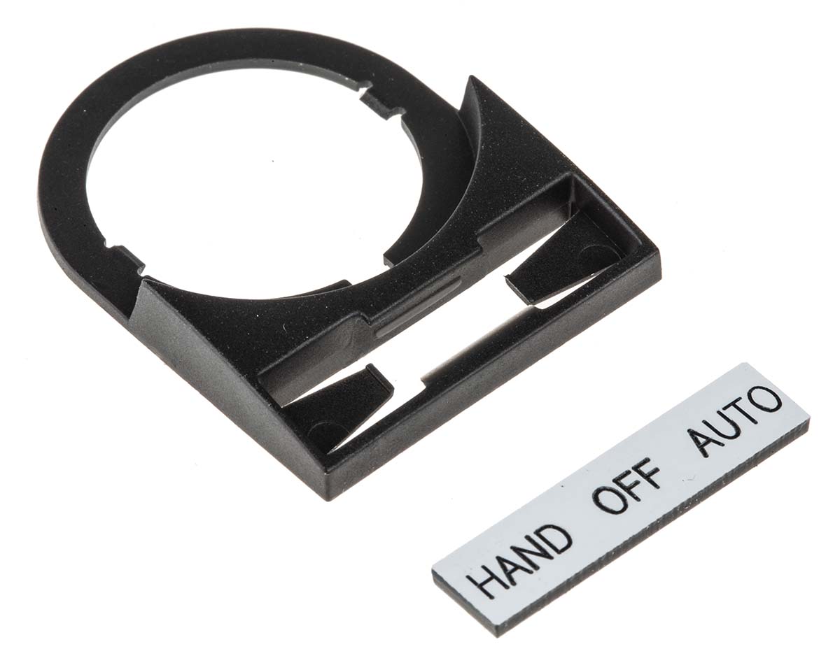 Allen Bradley Legend Plate for Use with 800F Series, Hand - Off - Auto | 800F-11WE128