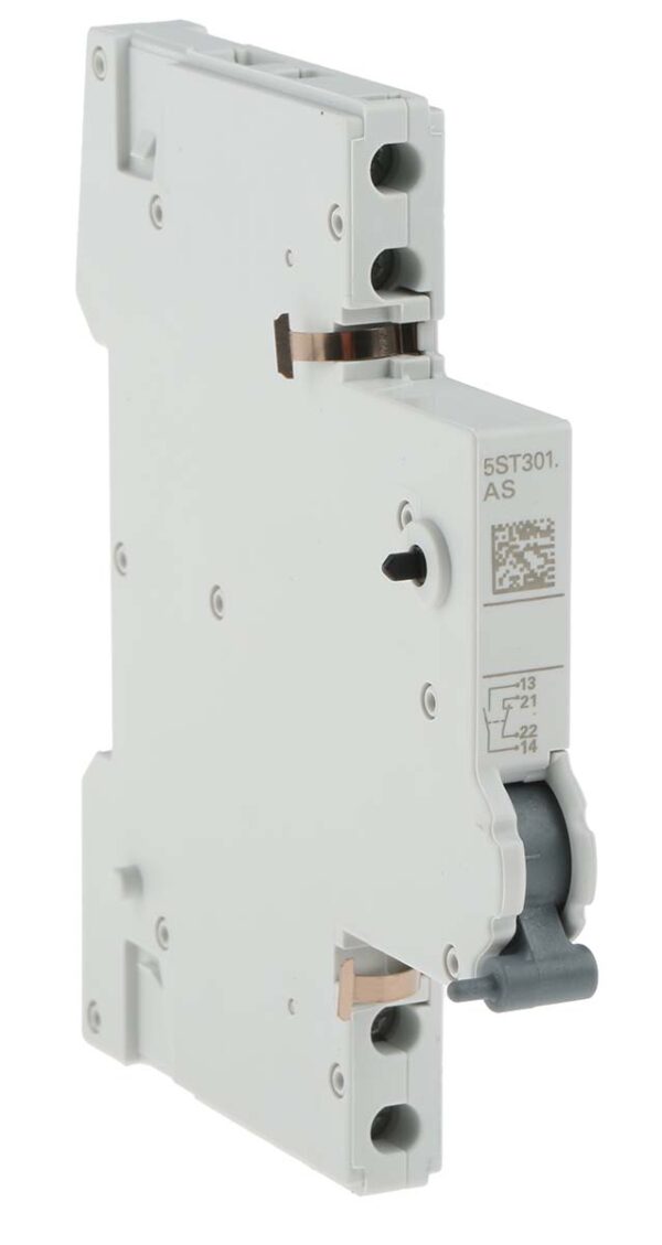 Siemens Auxiliary Contact, 2 Contact, 1NC + 1NO, DIN Rail Mount, SENTRON 5ST3