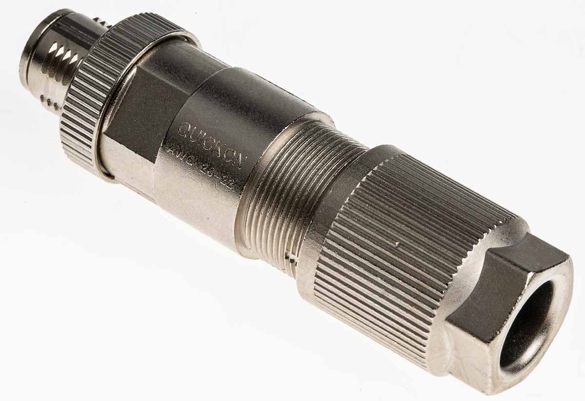 Phoenix Contact Circular Connector, 8 Contacts, Cable Mount, M12 Connector, Plug, Male, IP65, IP67, SACC Series | 1411043