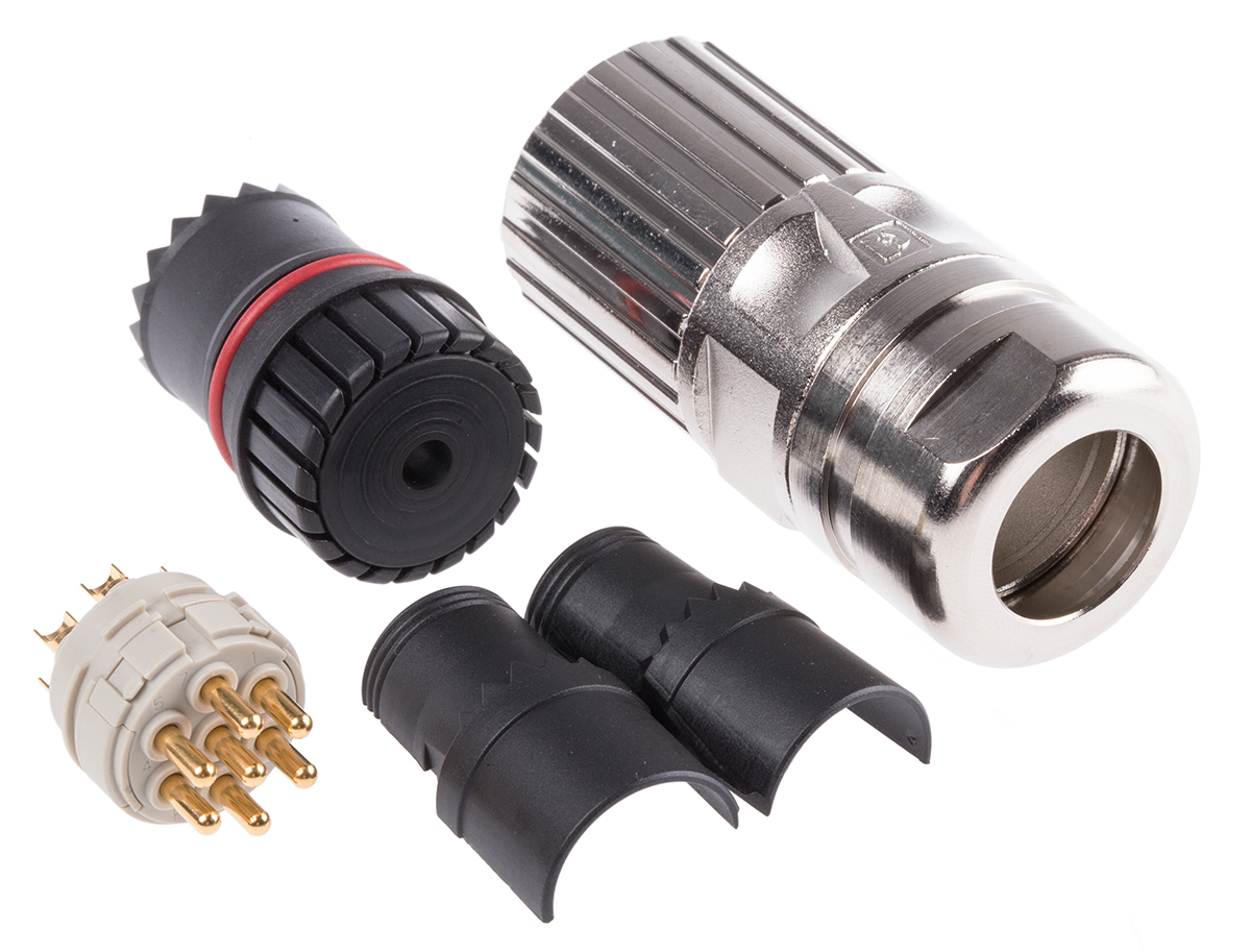 Phoenix Contact Circular Connector, 7 Contacts, Cable Mount, M23 Connector, Plug, Male, IP67, CA Series | 1619771