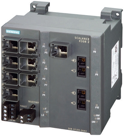 Siemens IB IL 24 DO8/HD-XC-PAC Series LAN Connection Module, Current, Voltage, Current, Voltage | 6GK5308-2FL10-2AA3