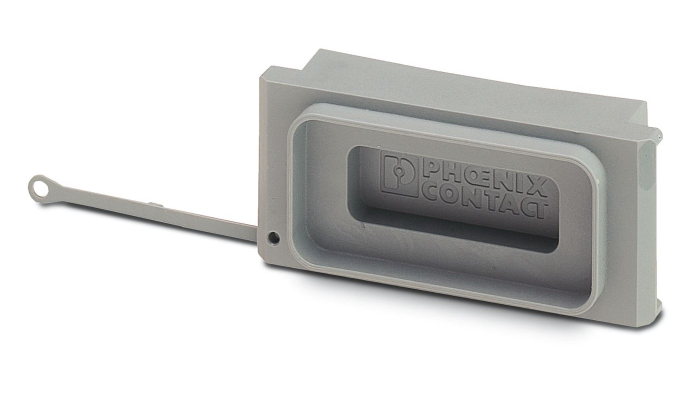 Phoenix Contact, D-Sub Series Cover For Use With VS-09 Panel Mounting Frame | 1887086