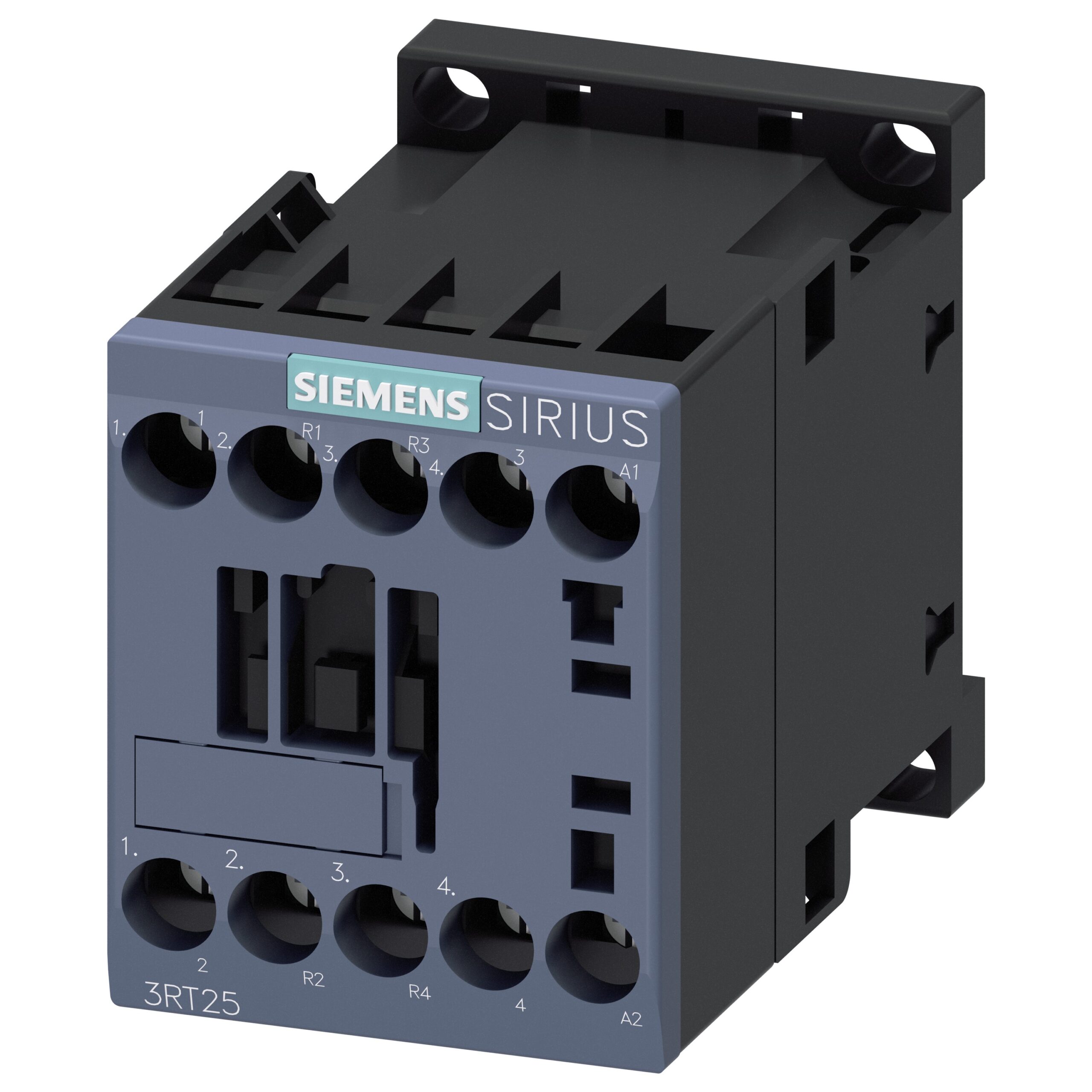 Siemens SIRIUS 3RT Size S00, 3RT25 Contactor, 24 V ac Coil, 4-Pole, 9 A, 4 kW, 2NO + 2NC, 690 V ac | 3RT2516-1AB00