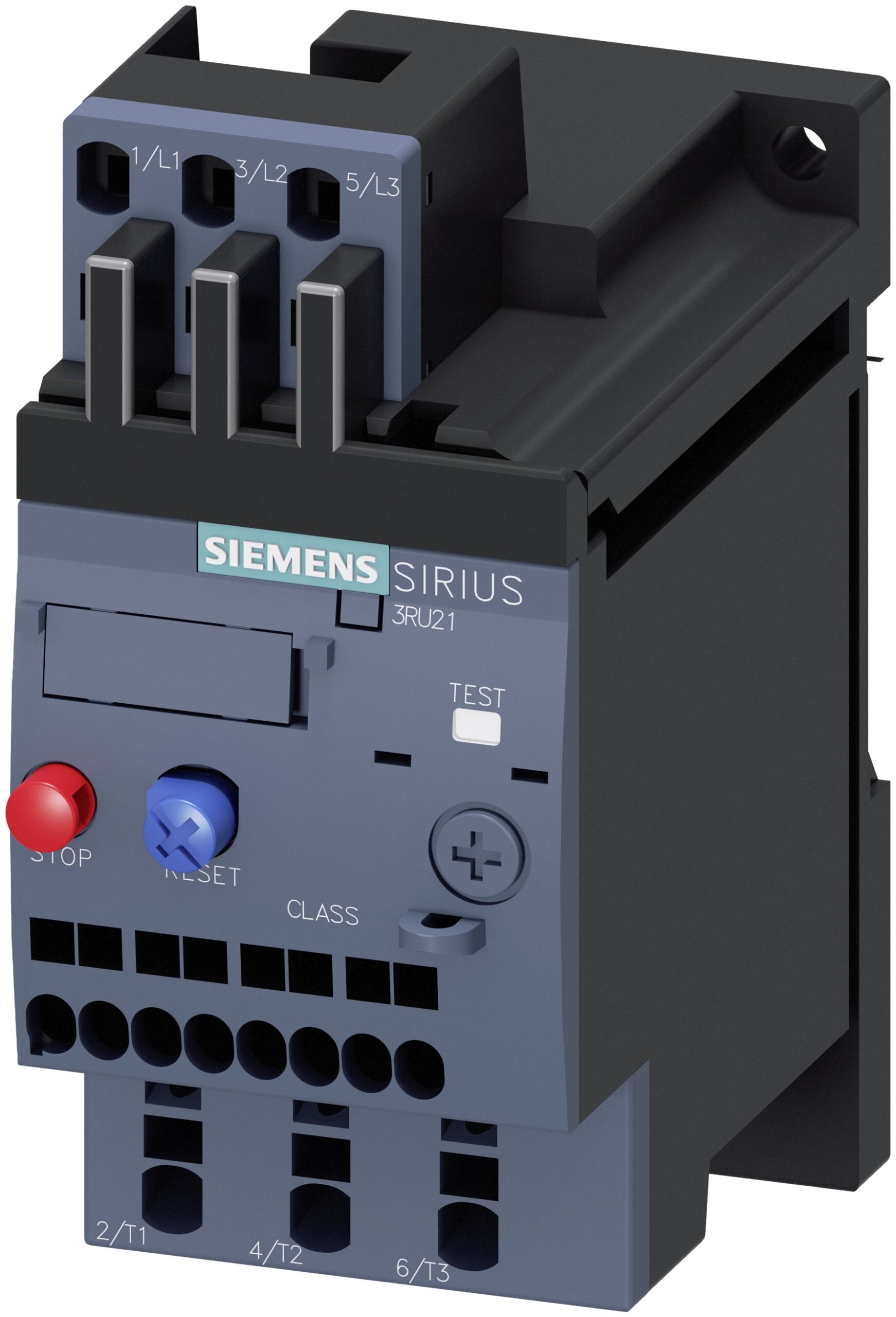Siemens SIRIUS 3RU2 Thermal Overload Relay 1NO + 1NC, 5 A F.L.C, 3 A Contact Rating, 3P, SIRIUS | 3RU2116-1FC1