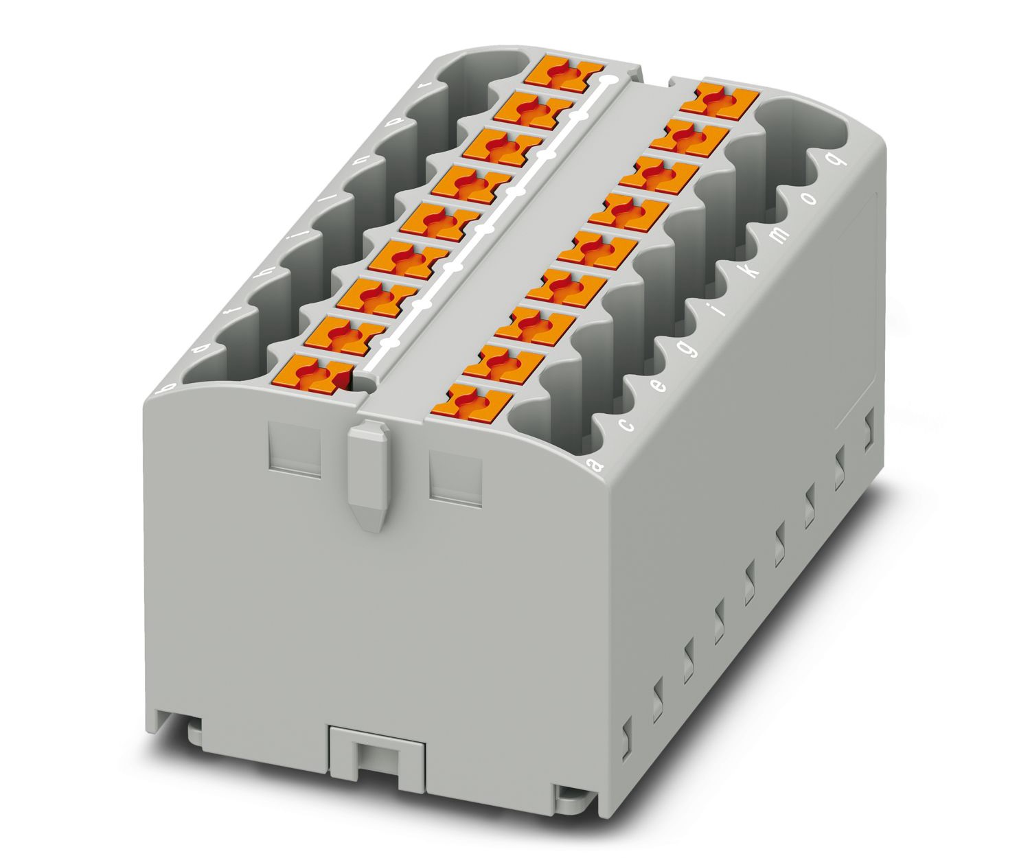 Phoenix Contact Distribution Block, 18 Way, 0.14 → 4mm², 24A, 500 V, Grey | 3273438