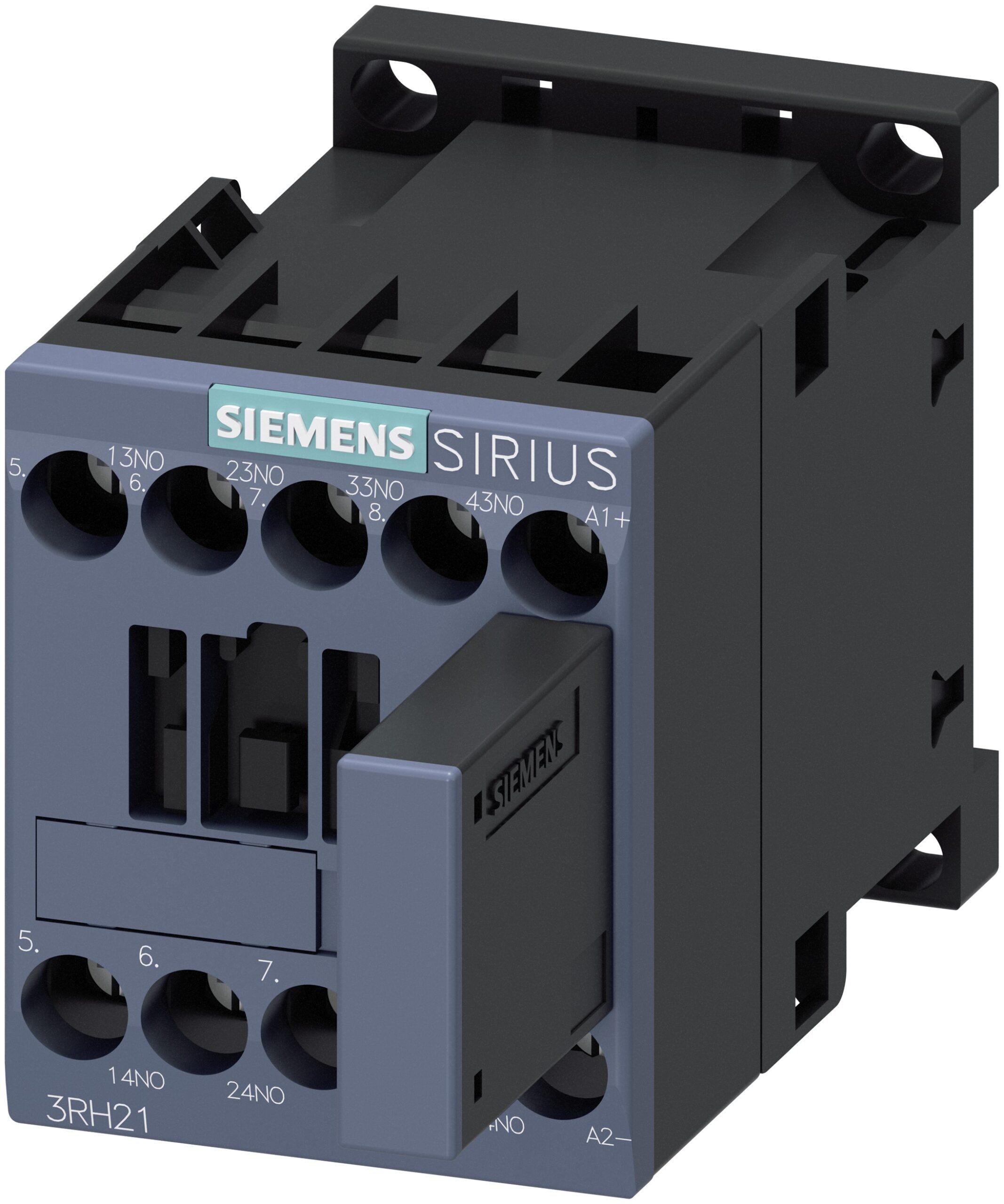 Siemens SIRIUS 3RH2 Contactor Relay, 10 A, 4NO, 600 V dc, 690 V ac | 3RH2140-1WB40