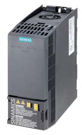 Siemens Inverter Drive, 1.5 kW, 3 Phase, 400 V ac, 6 A, 7.4 A, SINAMICS G120C Series | 6SL3210-1KE15-8AB2