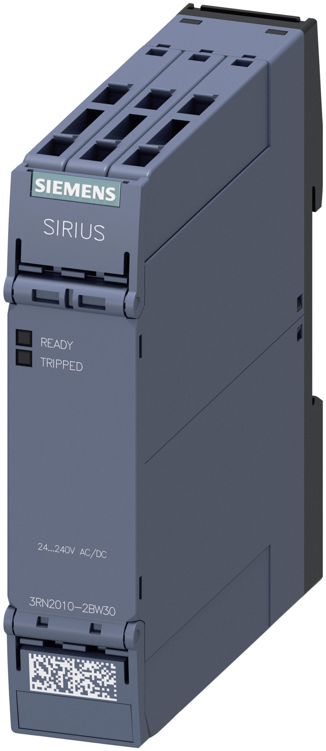 Siemens Thermistor Motor Protection Monitoring Relay, DPDT, 24 → 240V ac/dc, DIN Rail | 3RN2010-2BW30