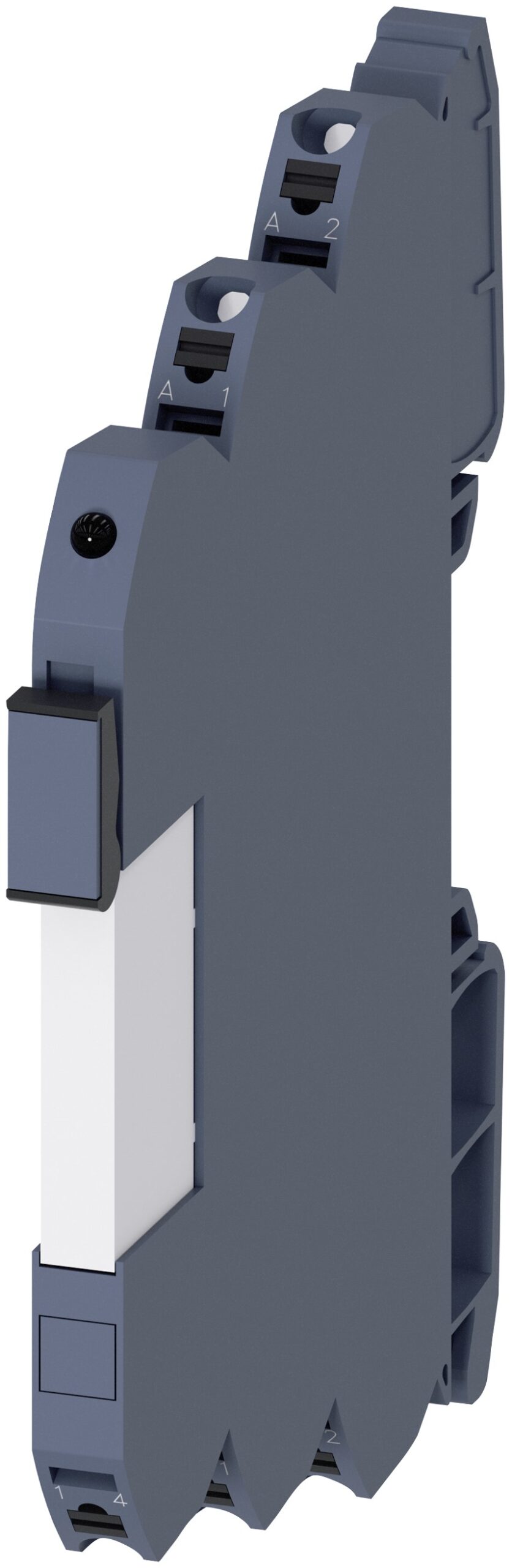 Siemens SIRIUS 3RQ3 Output Coupler with Plug-In Series Relay, Snap-On Rail Mount, 24V dc Coil, SPDT | 3RQ3118-2AM00