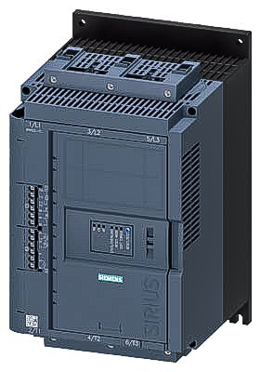 Siemens SIRIUS 3RW Soft Starter, , 55 kW, 480 V ac, 3 Phase | 3RW5225-1TC04