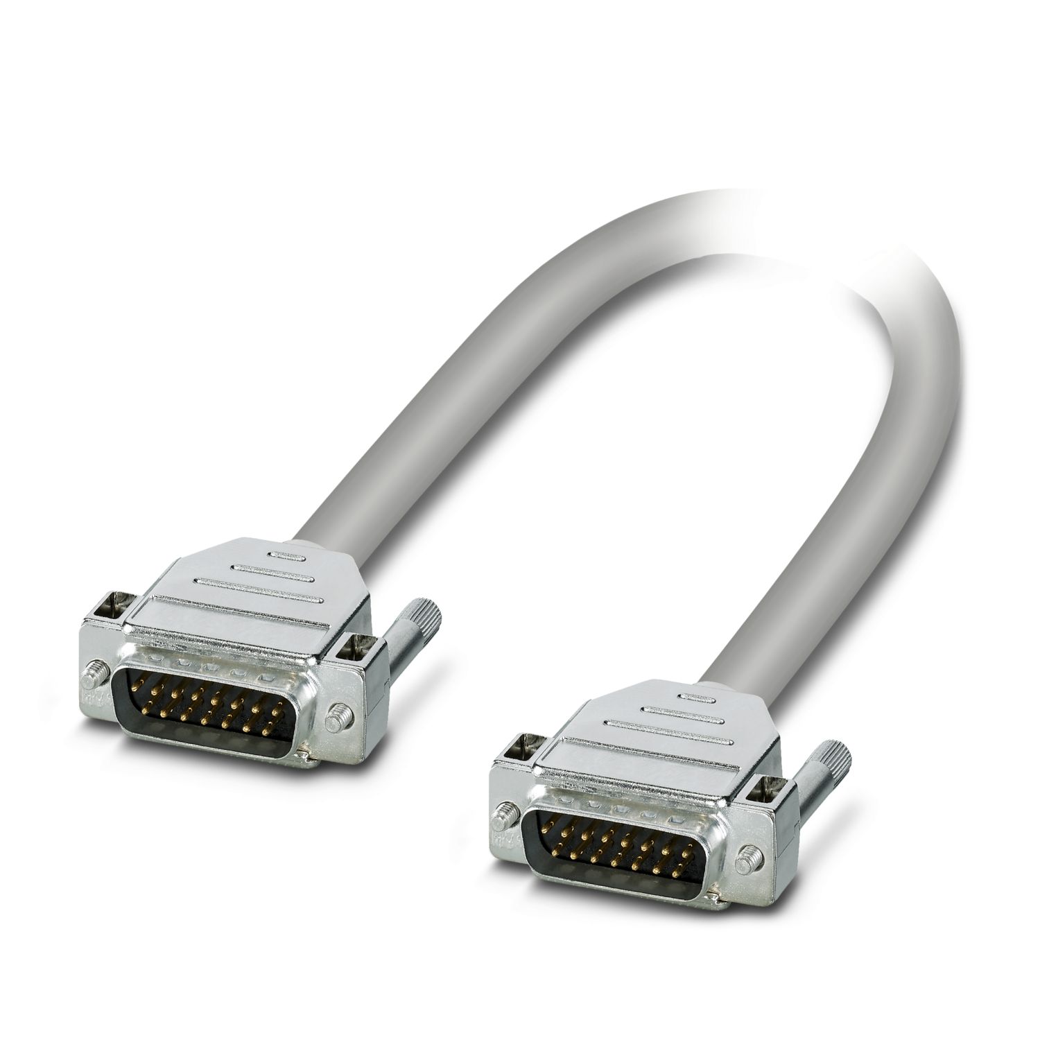Phoenix Contact Male 15 Pin D-sub to Male 15 Pin D-sub Serial Cable, 3m | 1066607