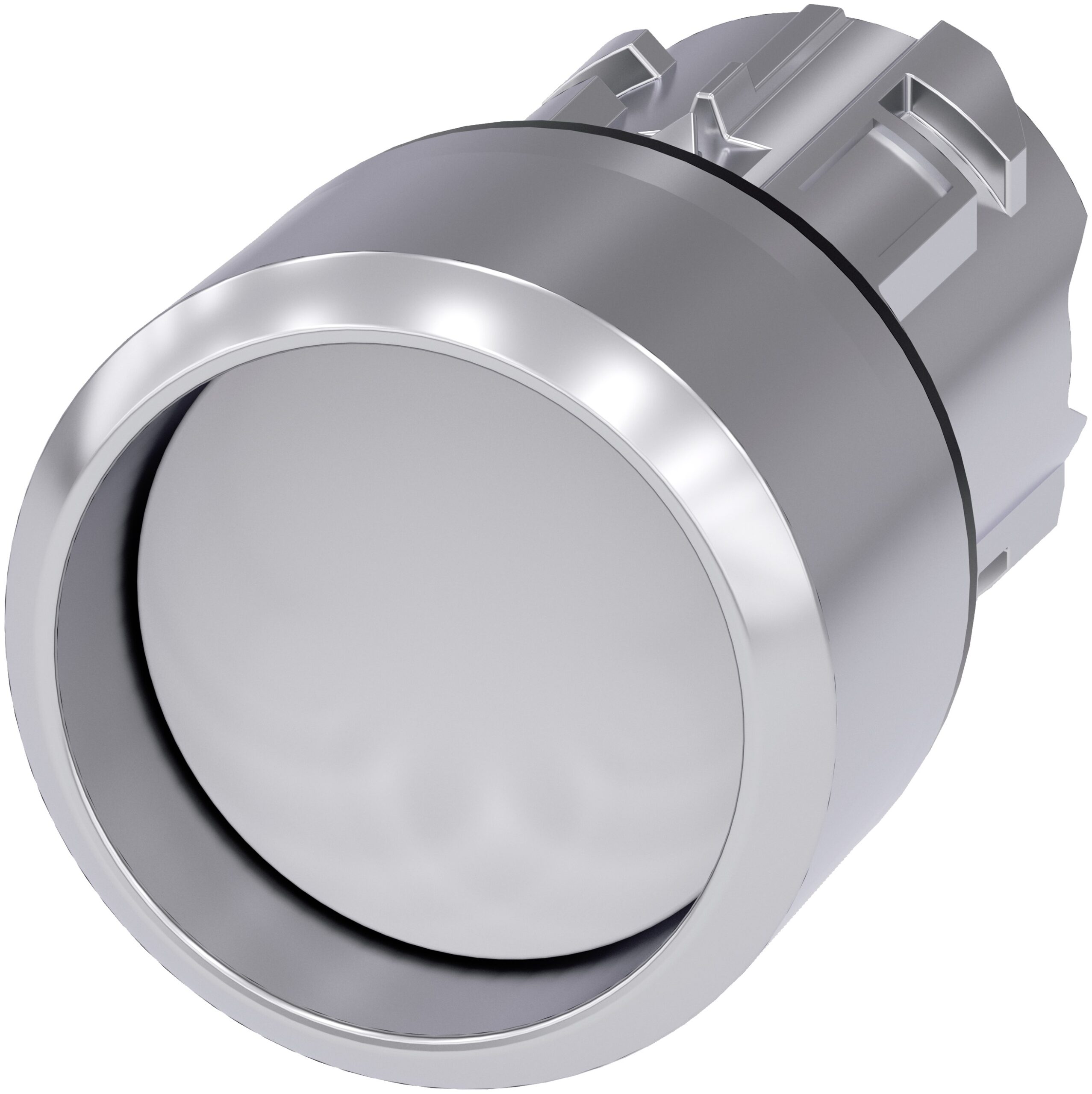 Siemens SIRIUS ACT 3SU10 Series White Momentary Push Button Head, 22mm Cutout, IP66, IP67, IP69K | 3SU1050-0CB60-0AA0
