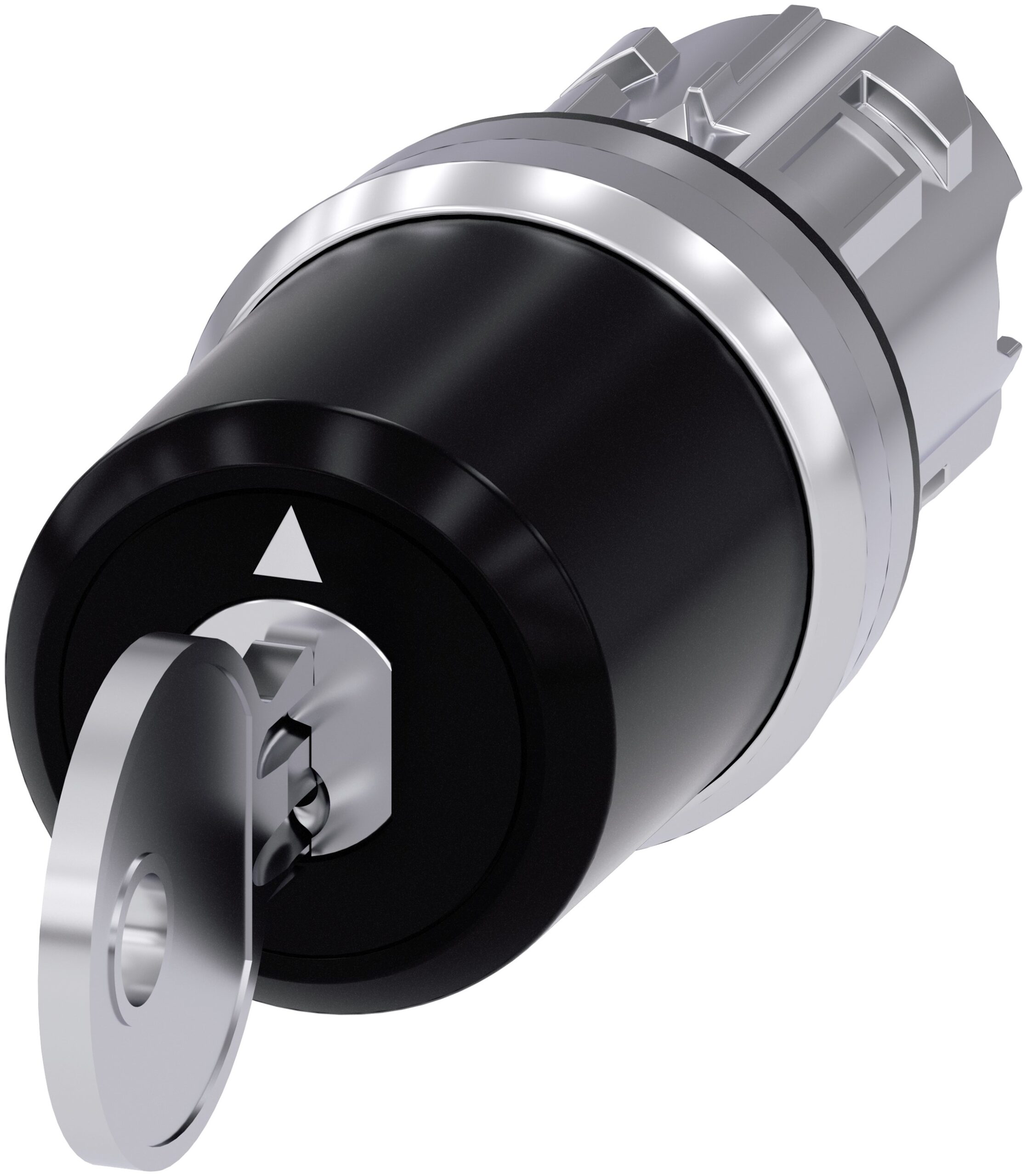 Siemens SIRIUS ACT 3SU10 3-position Key Switch Head, Latching, 22mm Cutout | 3SU1050-5BL31-0AA0