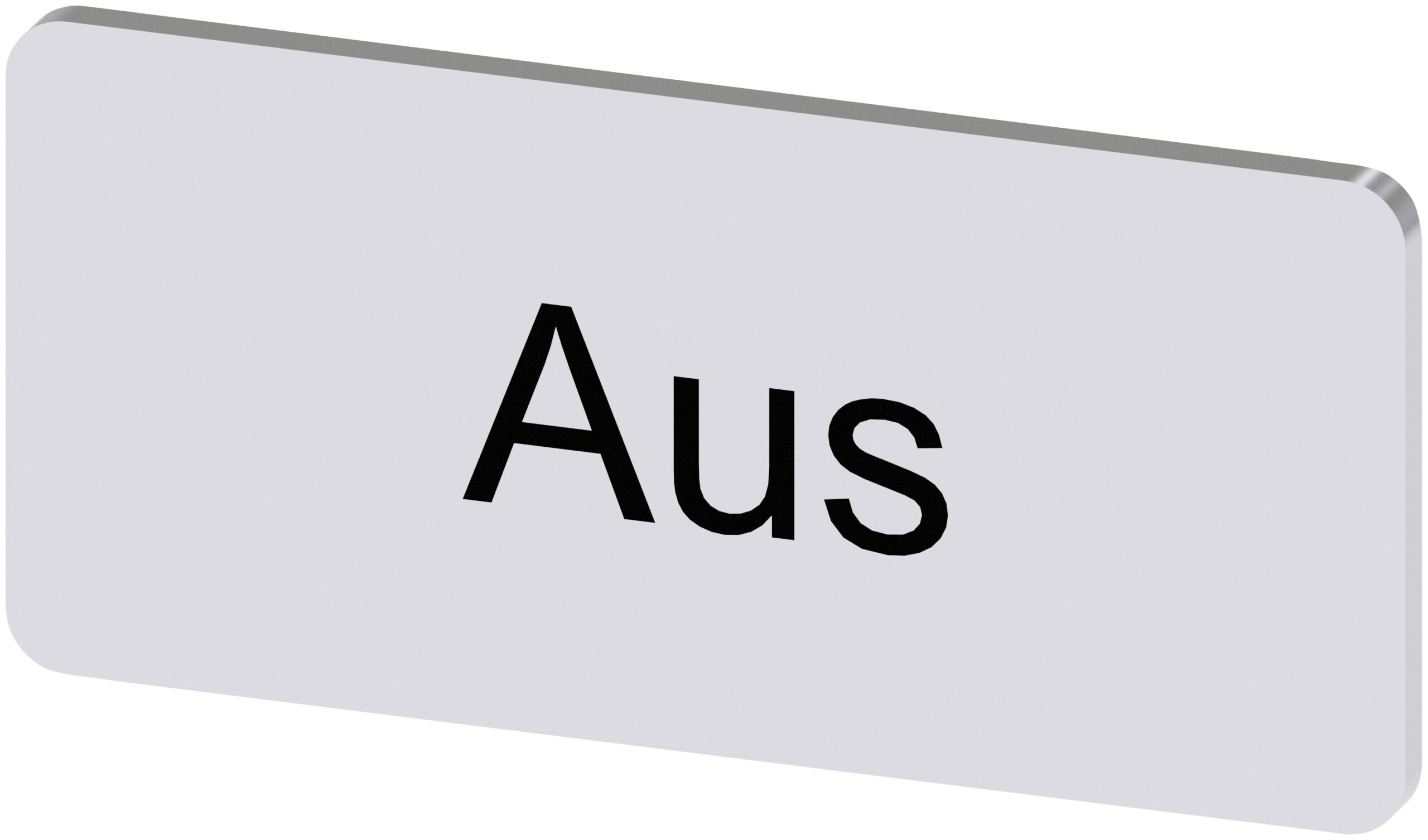 Siemens Labeling plate, Aus | 3SU1900-0AC81-0AC0