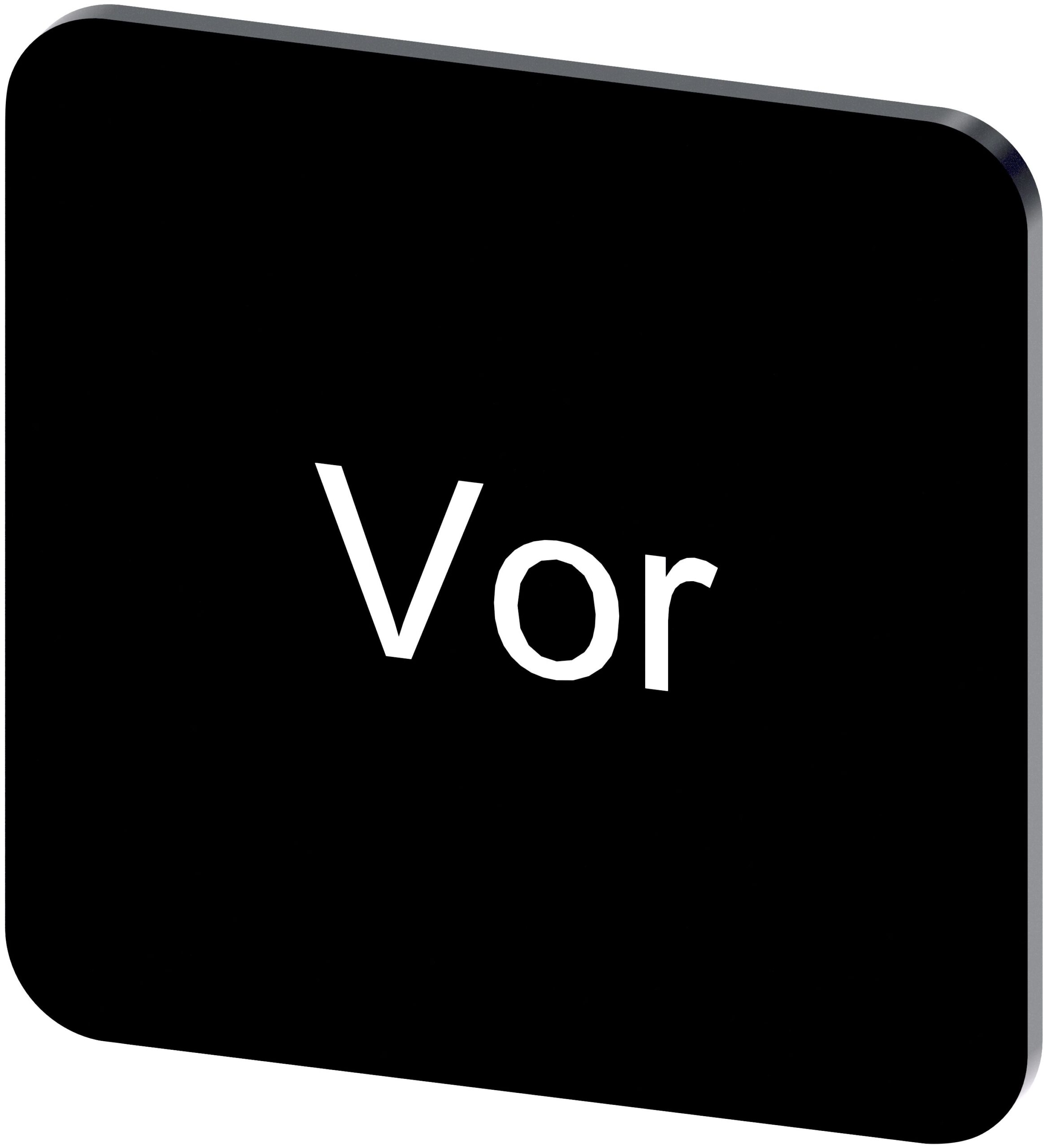 Siemens Labeling plate, Vor | 3SU1900-0AF16-0AF0