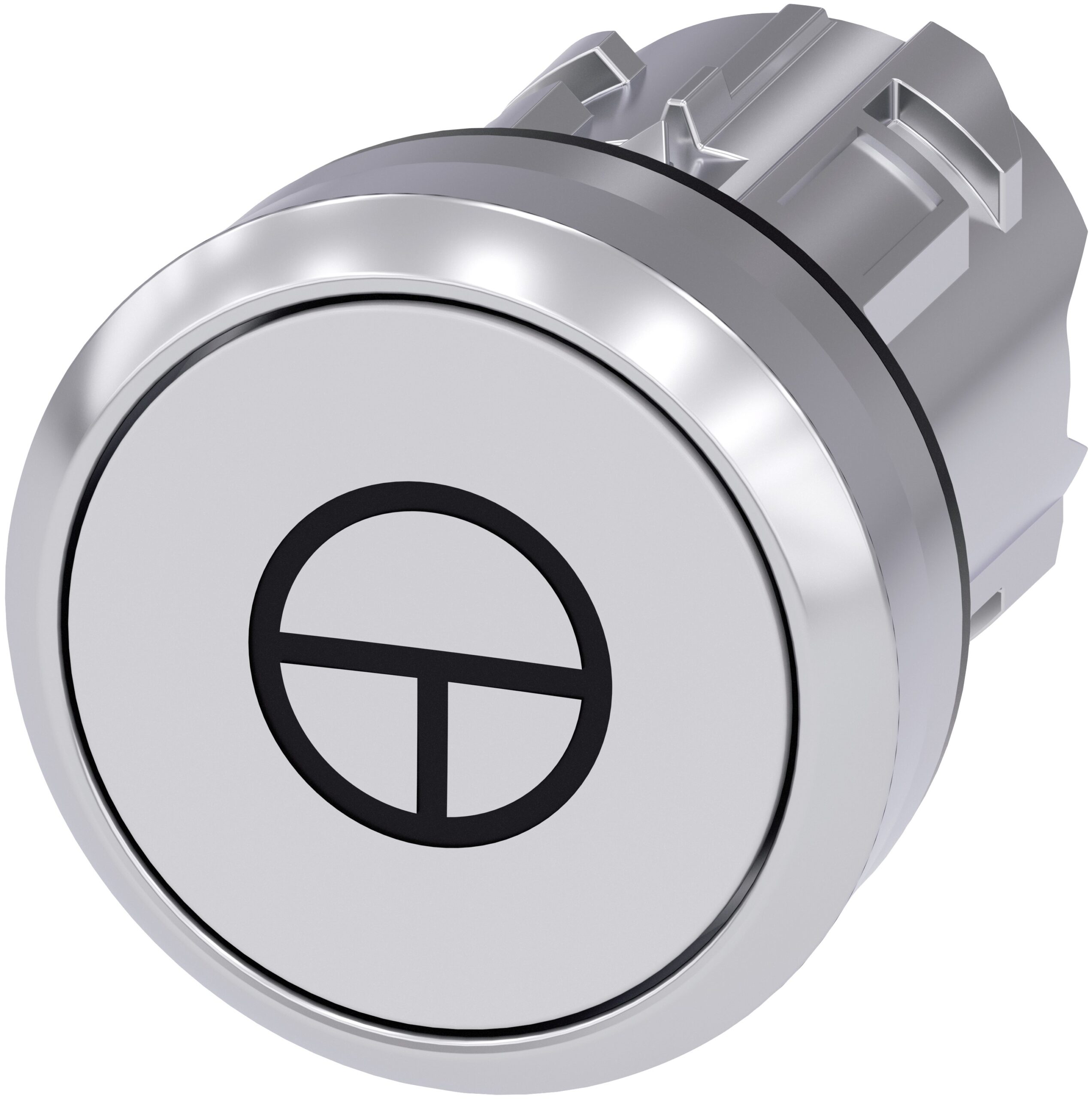 Siemens SIRIUS ACT 3SU10 Series White Momentary Push Button Head, 22mm Cutout, IP66, IP67, IP69K | 3SU1050-0AB60-0AB0