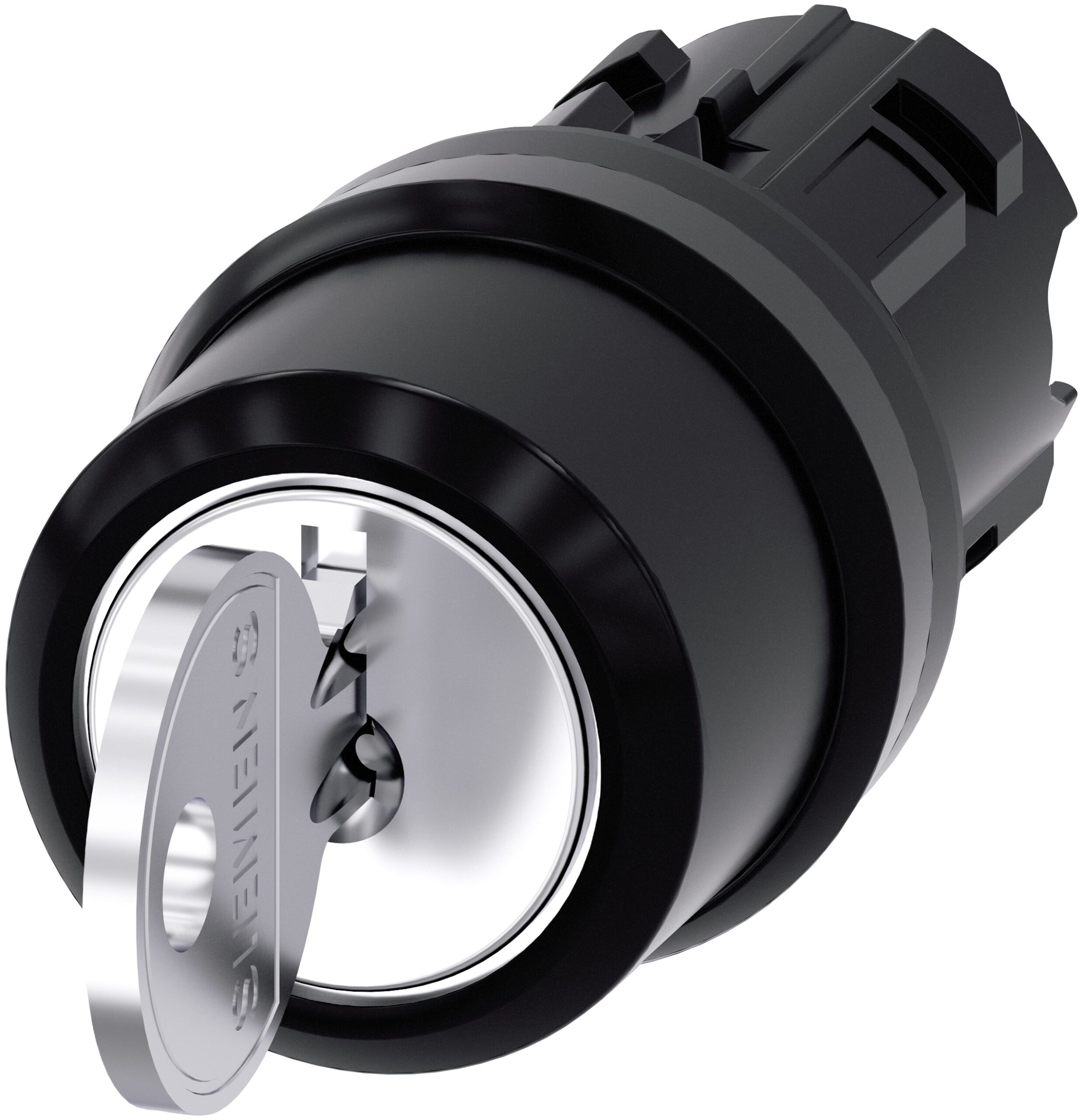 Siemens SIRIUS ACT 3SU10 3-position Key Switch Head, Latching, 22mm Cutout | 3SU1000-4CL01-0AA0