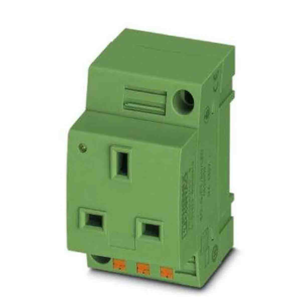 Phoenix Contact Mains Sockets, 13A, DIN Rail, 250 V | 0804066