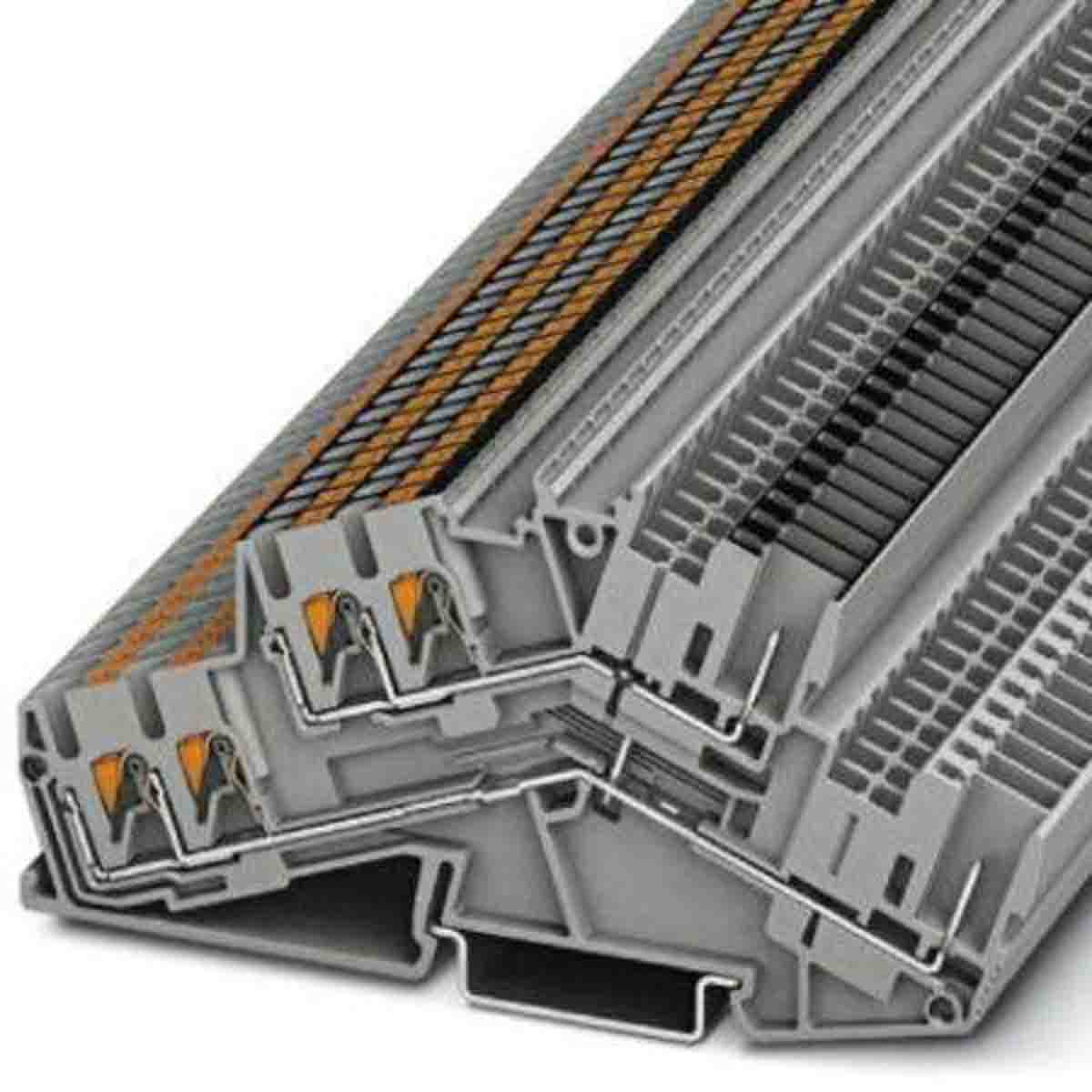 Phoenix Contact 3210607 PTTBS Series Grey, Push In Termination | 3210607