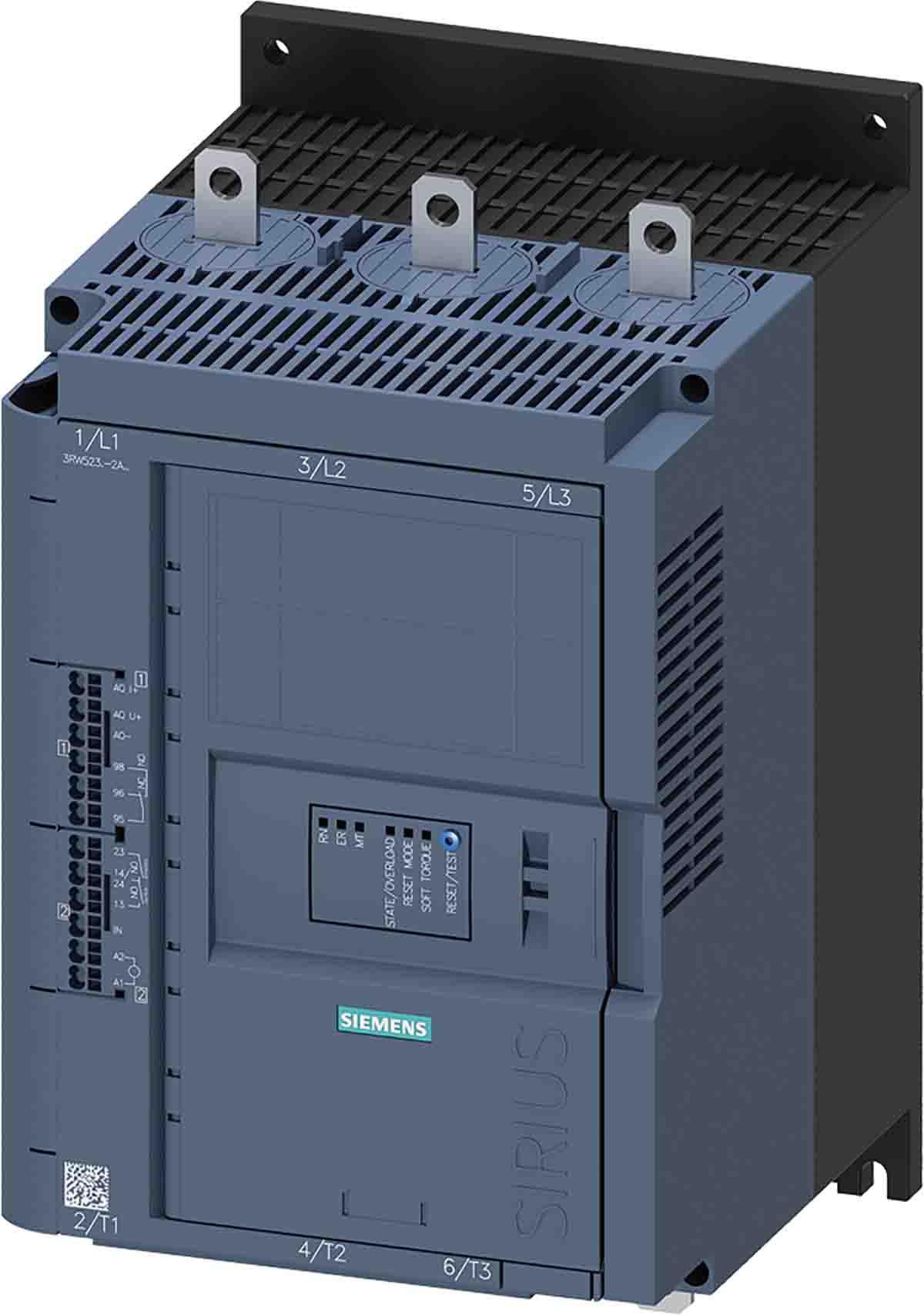 Siemens SIRIUS 3RW Soft Starter, , 30 kW, 480 V ac, 3 Phase | 3RW5534-2HA04