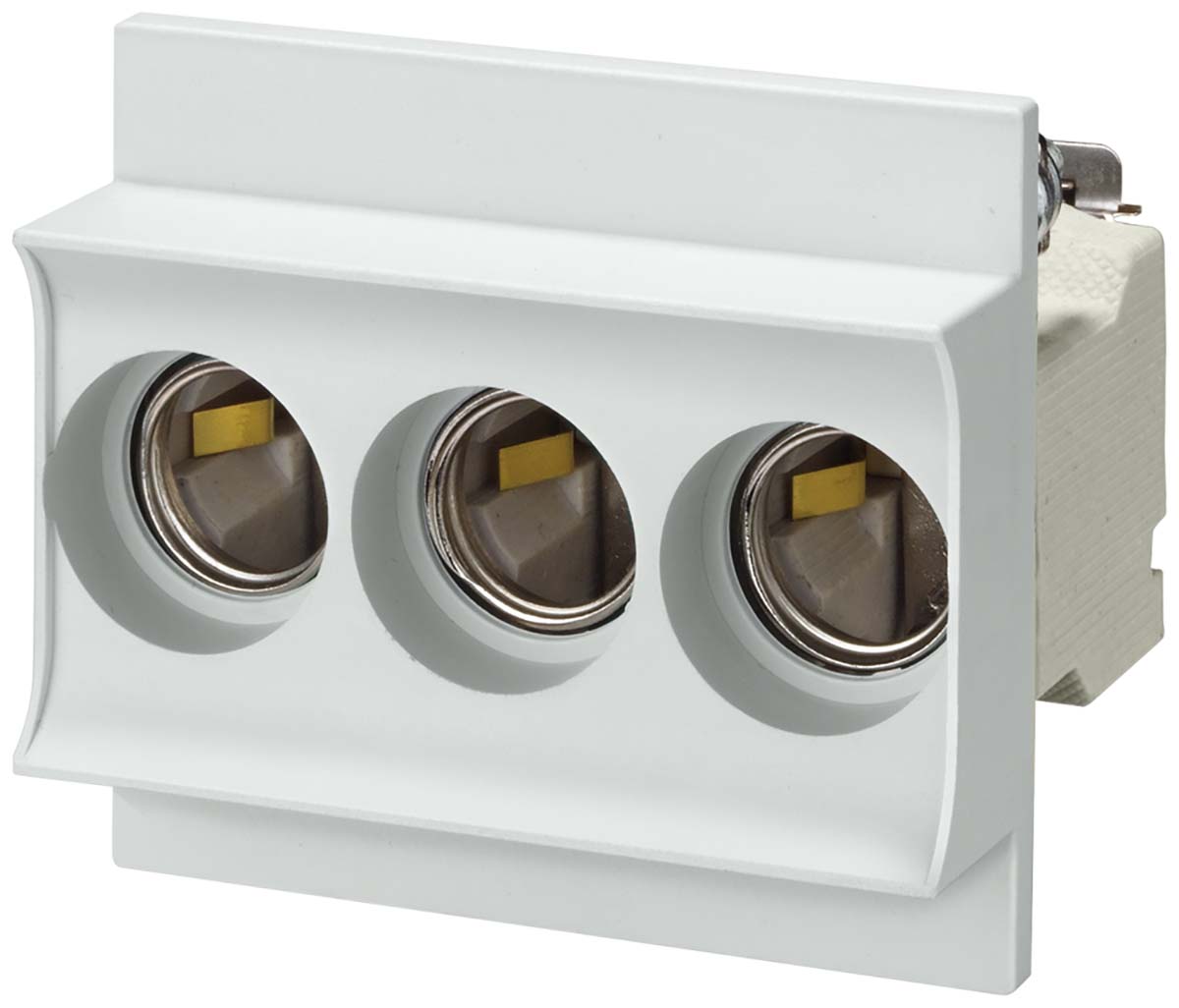 Siemens 63A Bottle Fuse Holder, 3P, 400V ac | 5SG5653