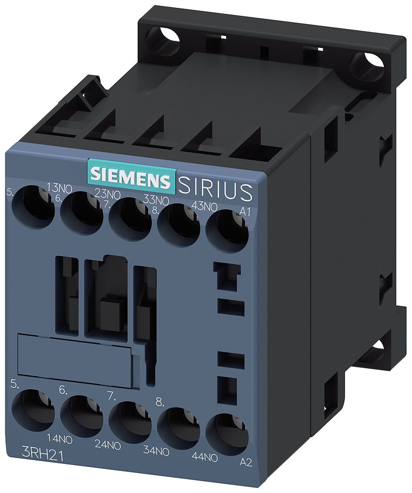 Siemens SIRIUS 3RH2 Contactor Relay, 10 A, 4NO | 3RH2140-1AD00