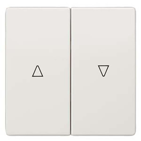 Siemens White Roller Shutter Switch, DELTA Series