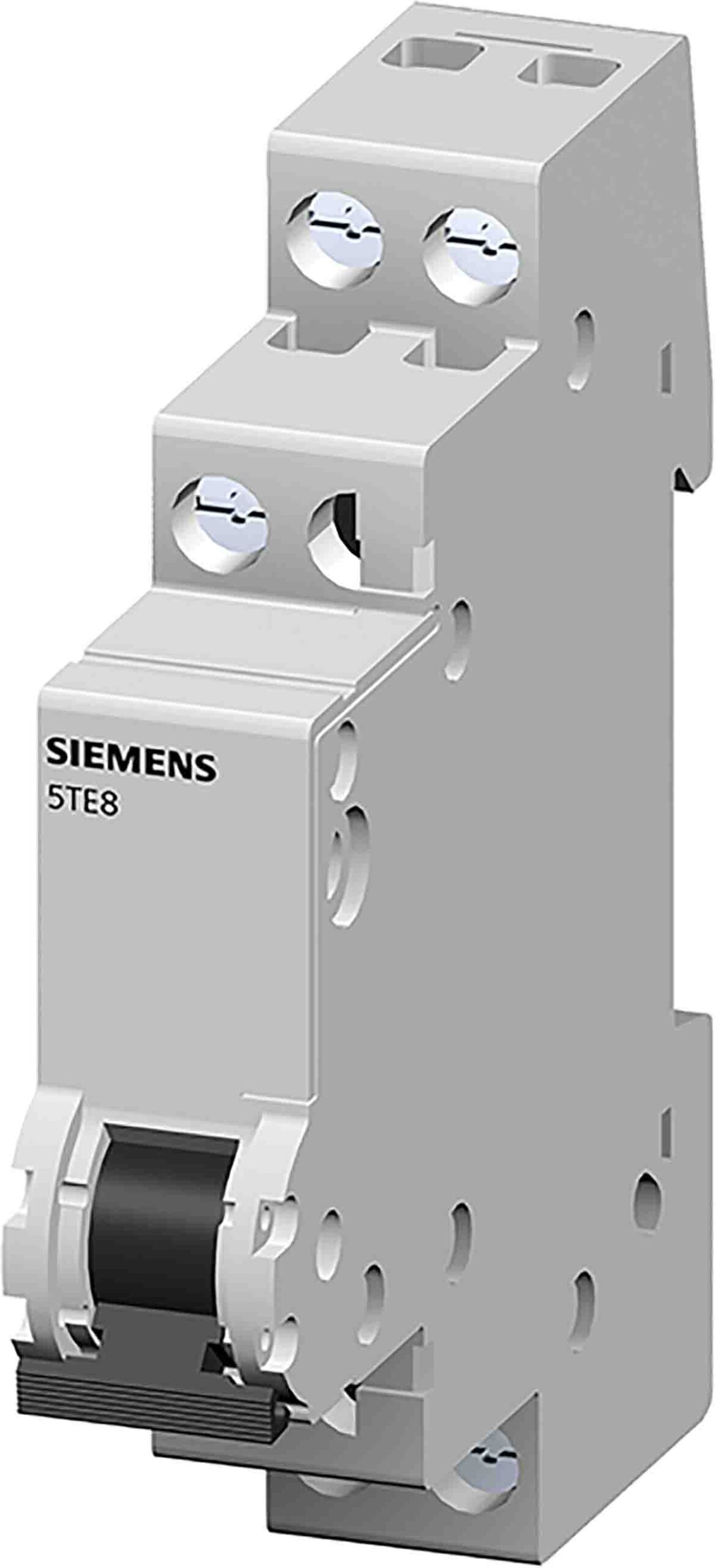 Siemens 1P Pole Isolator Switch - 20A Maximum Current | 5TE8161