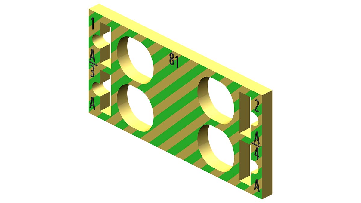 Siemens Labeling Sheet for Use with 4 AUX Terminals | 6ES7193-6CP81-2AB0
