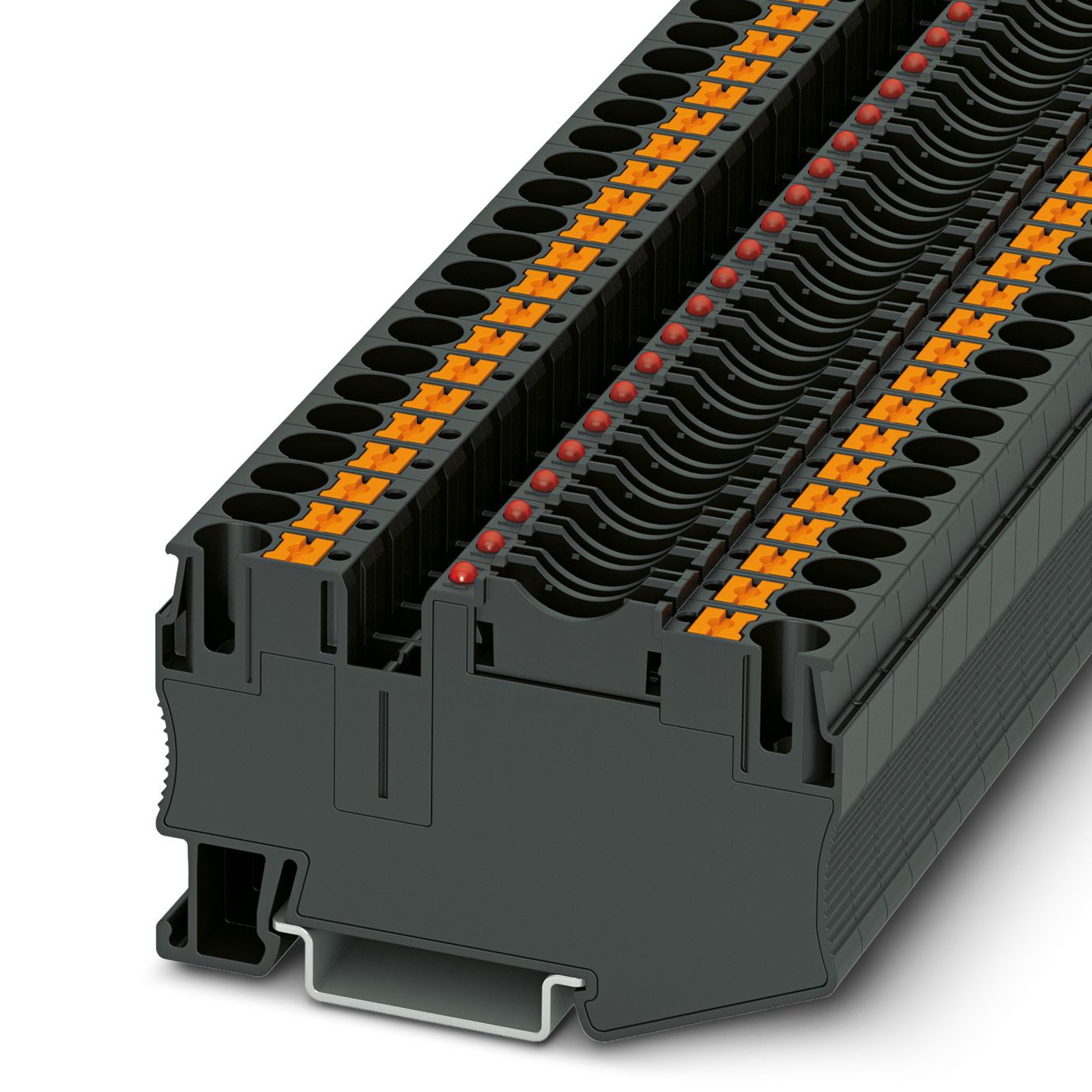 Phoenix Contact 3212172 PT 6 Series Black, 10mm², Single-Level | 3212172