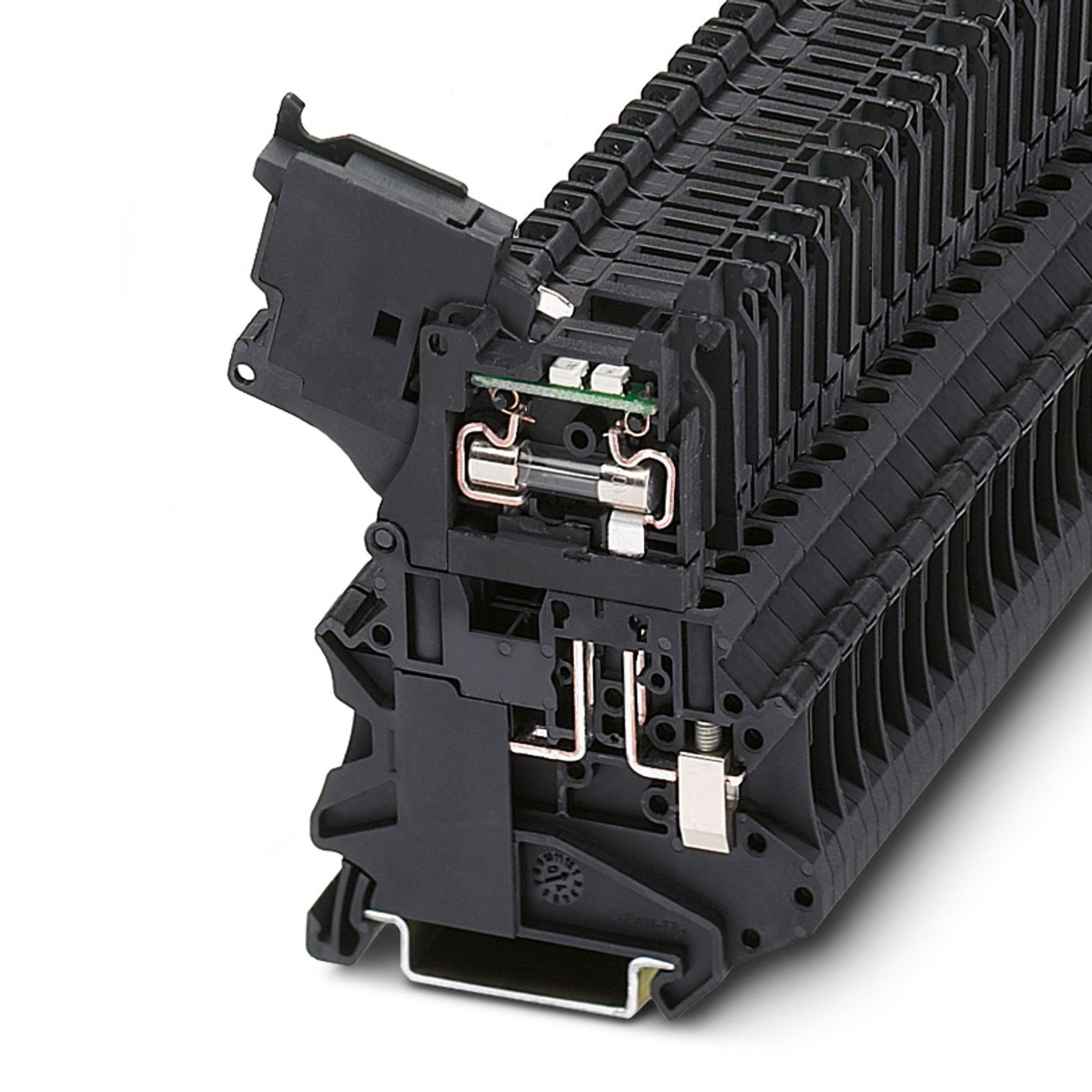 Phoenix Contact 3036826 UT 4 - HESILED Series Black, 4mm², Single-Level | 3036826