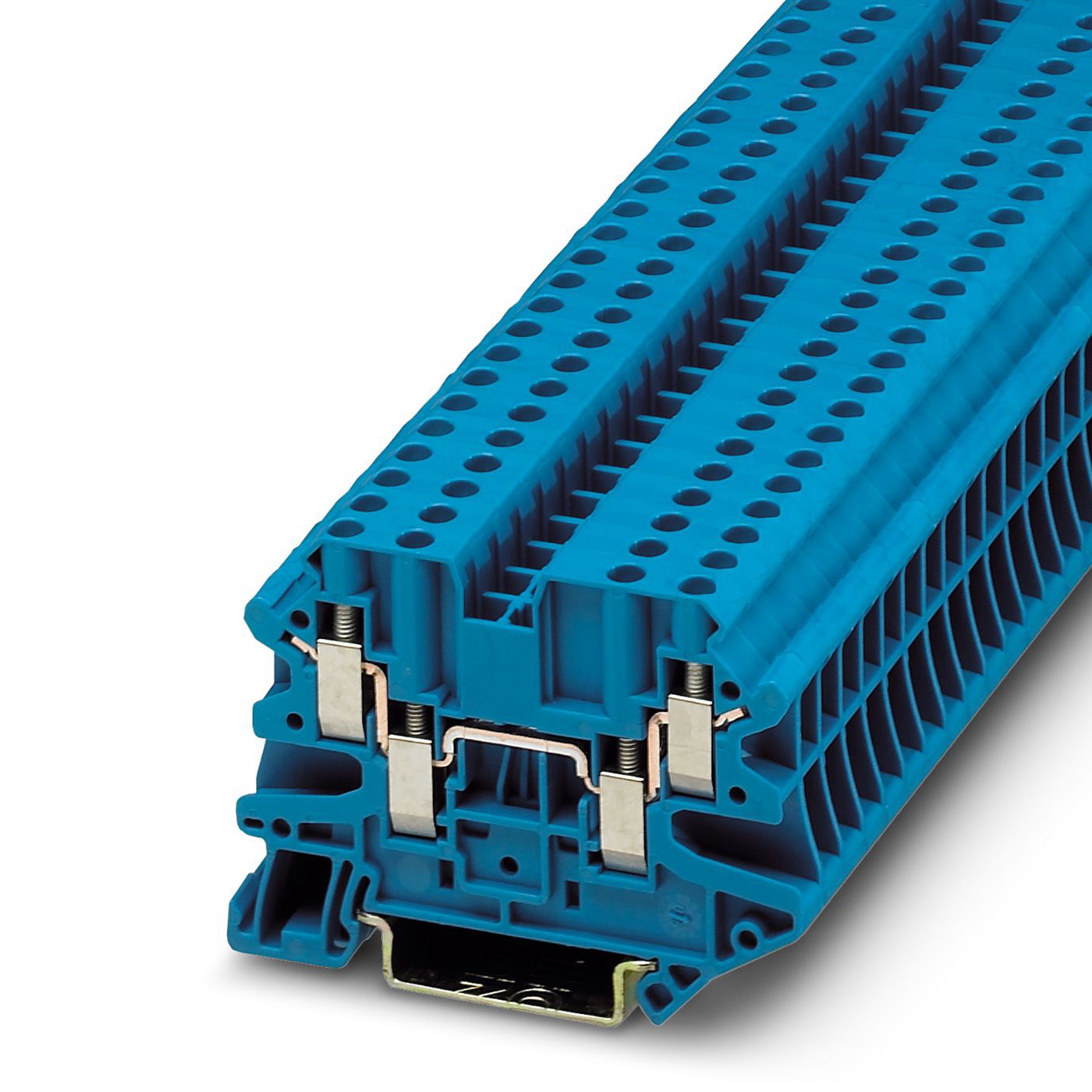 Phoenix Contact 3044584 UT 4 Series Blue, 0.14 → 6mm², Screw Termination, ATEX, IECEx | 3044584