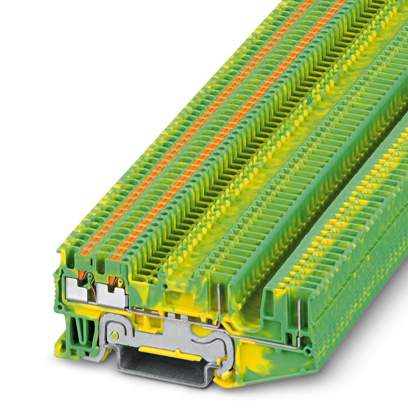 Phoenix Contact 3212413 PT 1 Series Green, Yellow, Push In Termination | 3212413