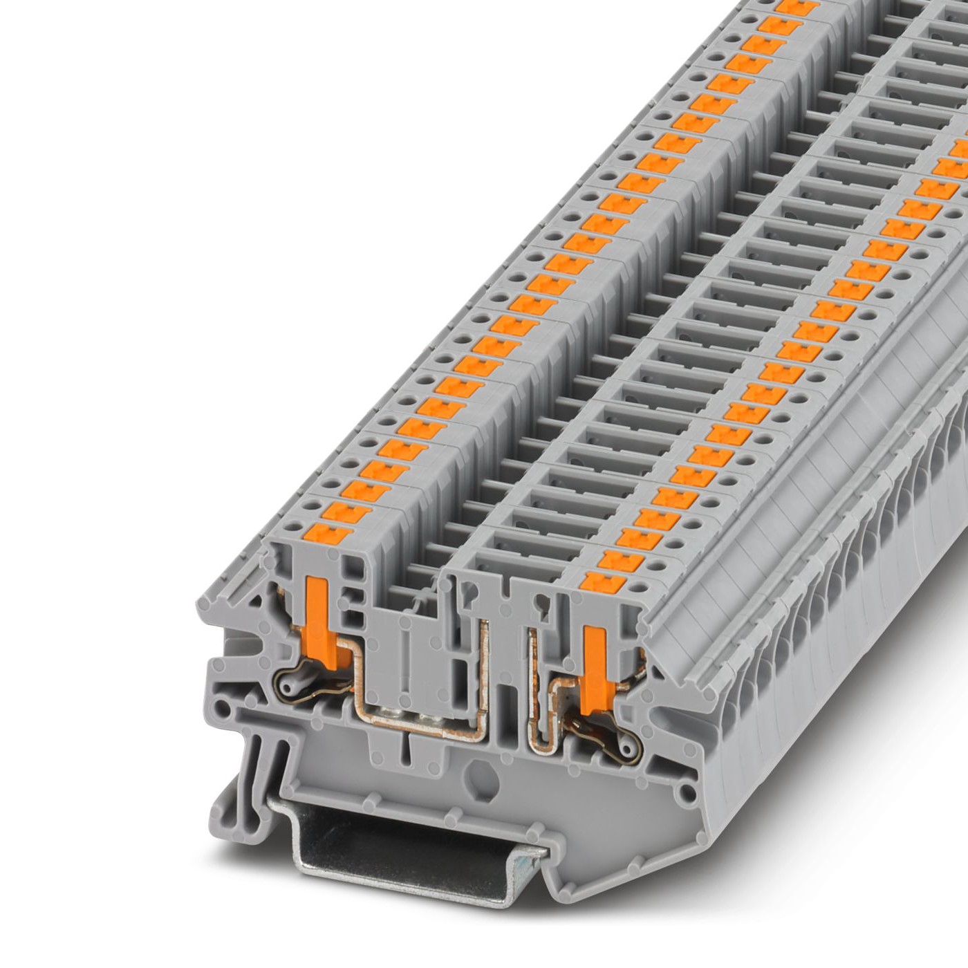 Phoenix Contact 1079065 PTV Series Grey, Push In Termination | 1079065