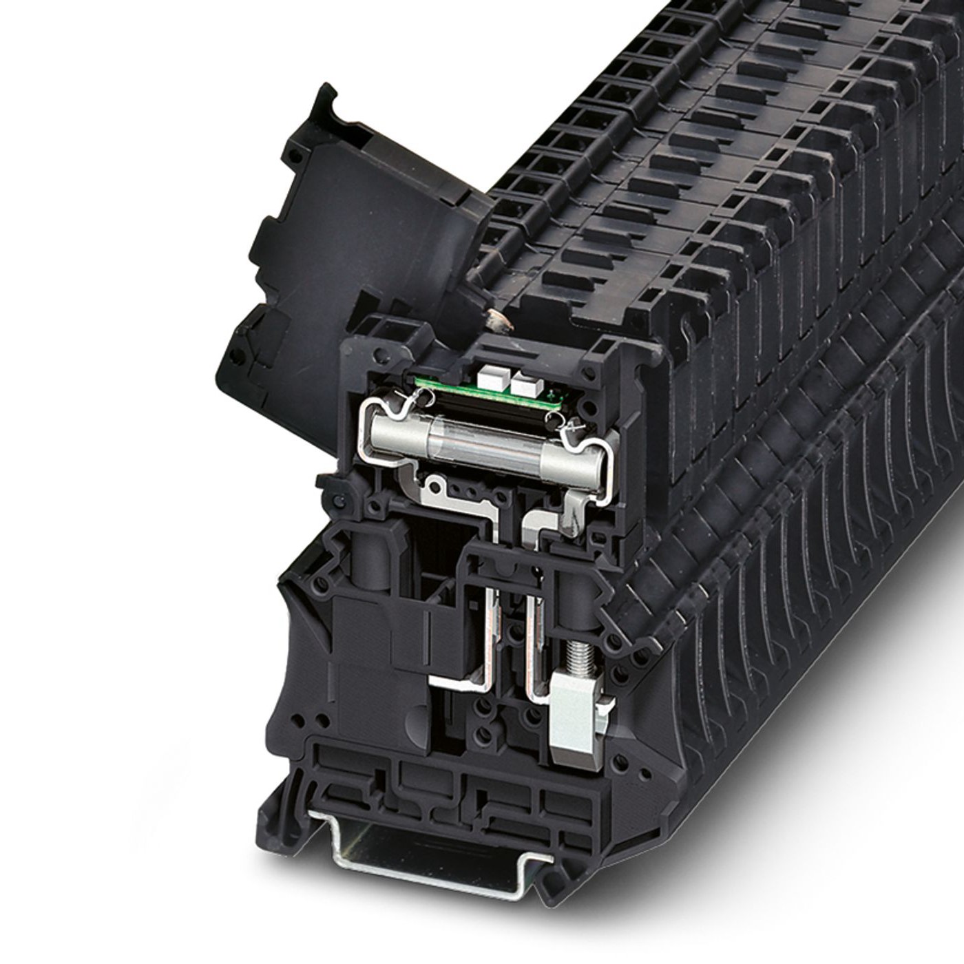 Phoenix Contact 3046427 UT 6-HESILED Series Black, Single-Level, Screw Termination | 3046427