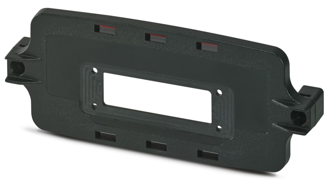 Phoenix Contact ECS Series RAL 9005 Polycarbonate Front Plate, 30mm H, 163mm W | 1143766
