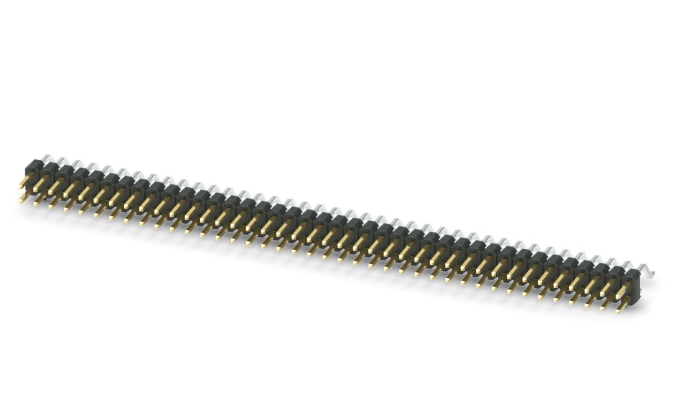 Phoenix Contact Pin Header, 80 Contact(s), 2.54mm Pitch, 2 Row(s) | 1156945