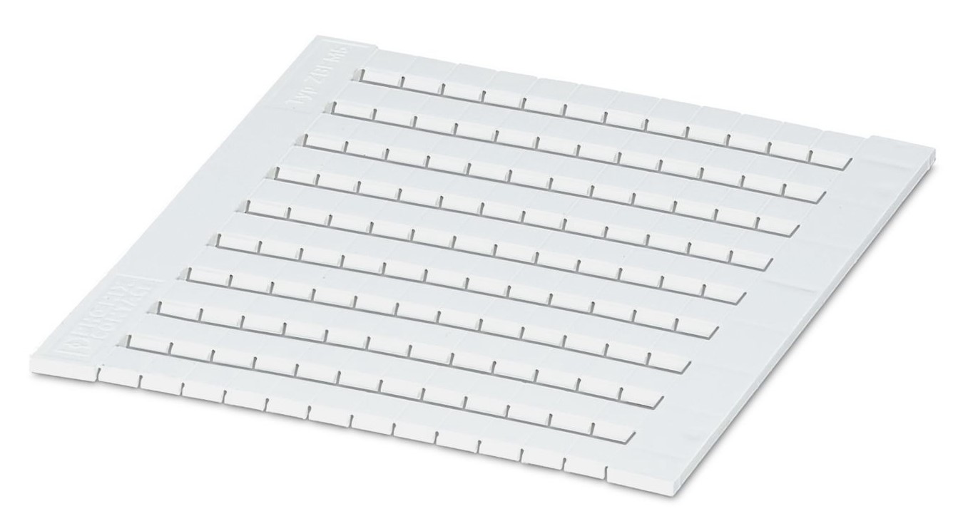 Phoenix Contact, ZBFM 5 CUS Marker Sheet for use with for use with Terminal Blocks | 0825037