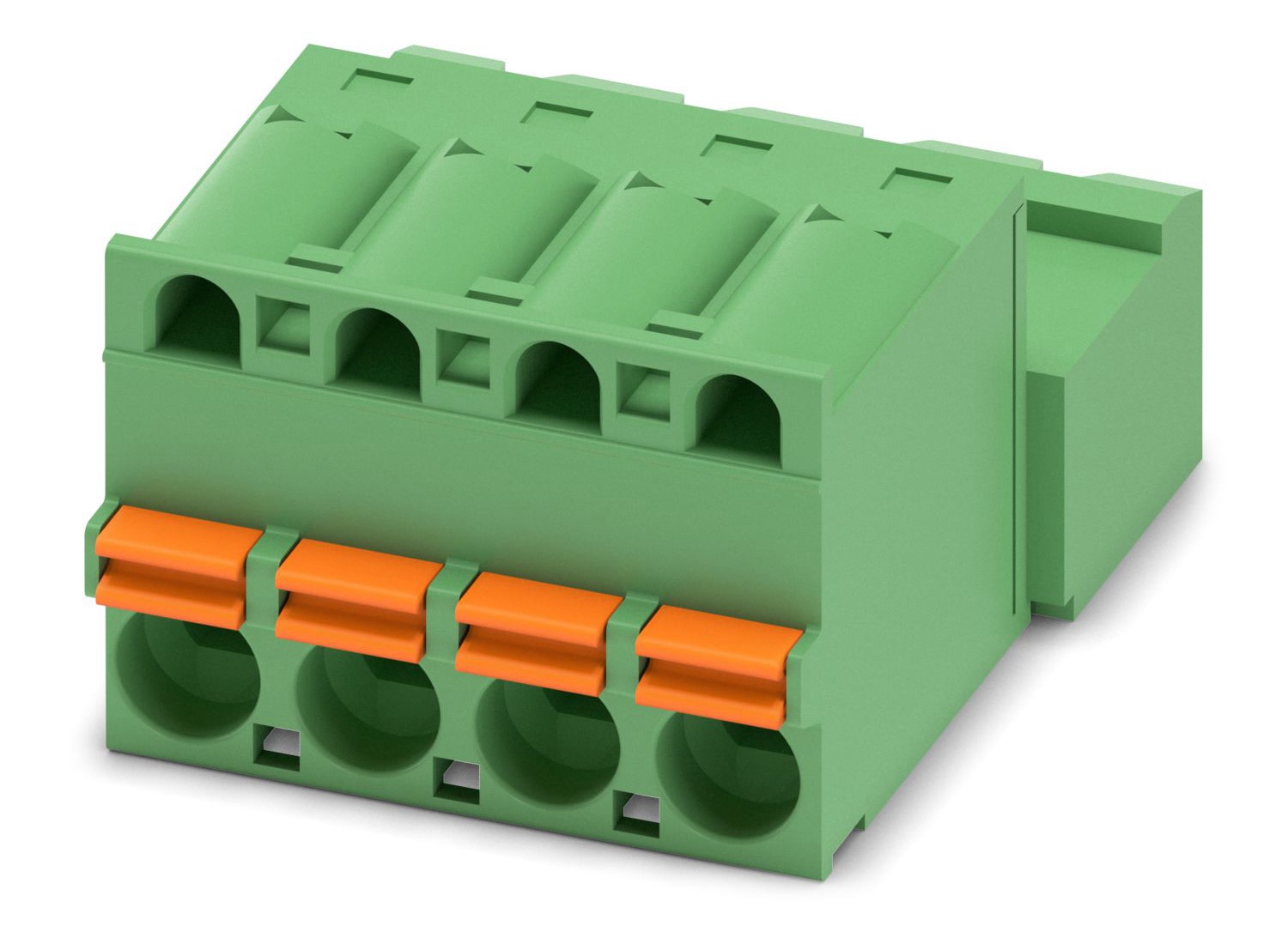 Phoenix Contact FKIC Series Straight PCB Connector, 4 Contact(s), 5mm Pitch, 1 Row(s) | 1910694