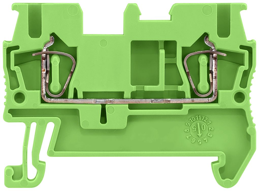 Siemens 8WH2000-0AF03 8WH Series Green, 2.5mm², 1-Level, Spring Termination, CSA | 8WH2000-0AF03