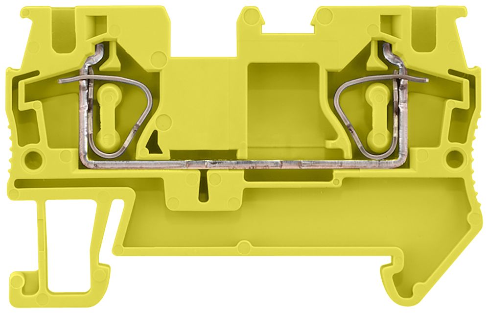 Siemens 8WH2000-0AG06 8WH Series Yellow, 4mm², 1-Level, Spring Termination, CSA | 8WH2000-0AG06